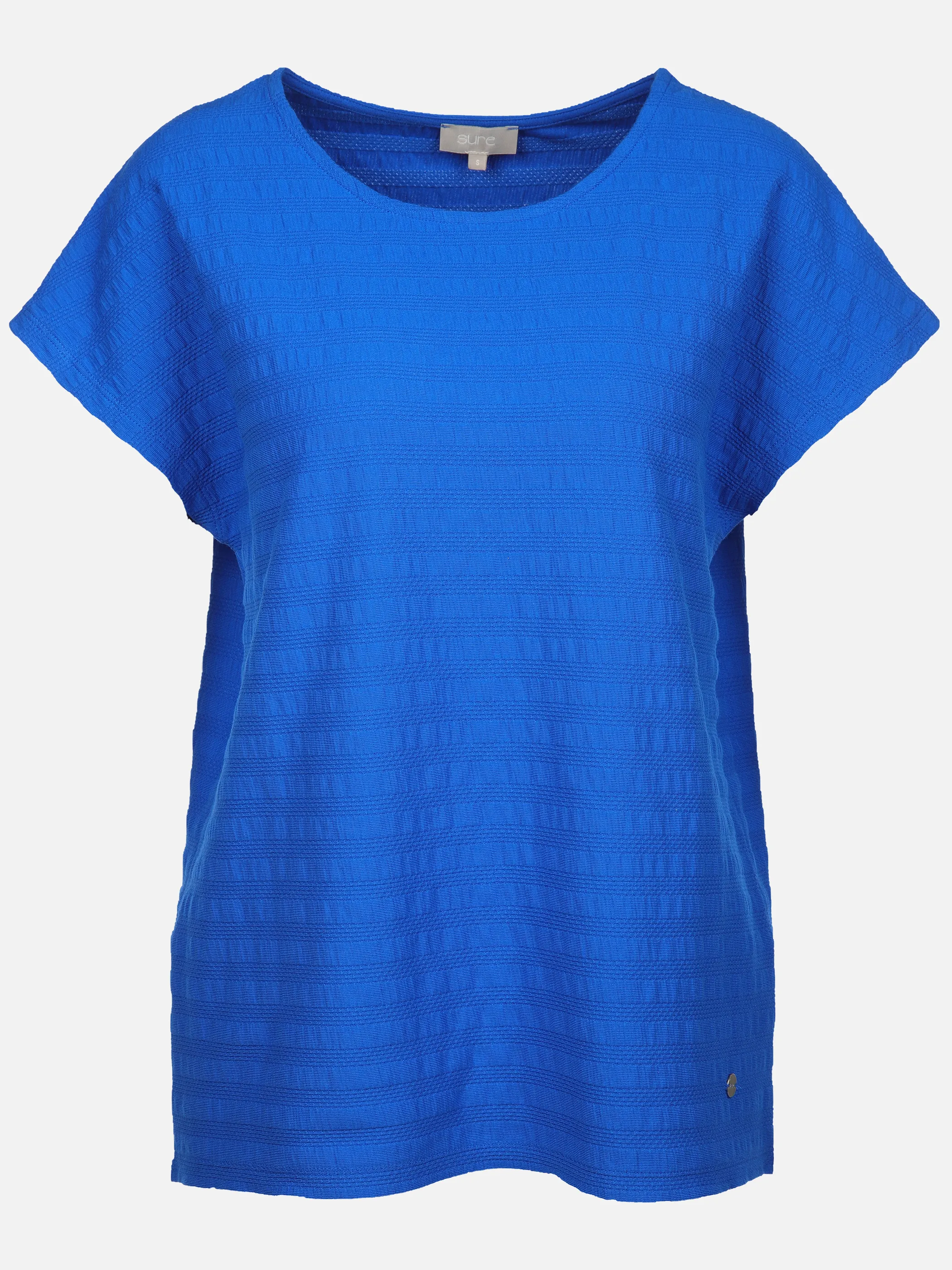 Sure Da-Jacquard T-Shirt Blau 908536 BLUE 1
