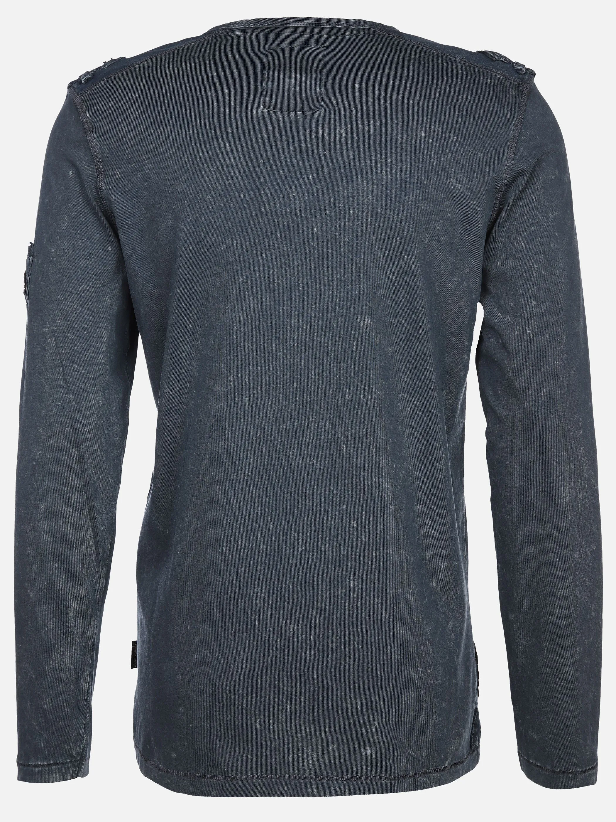 Southern Territory He. Henleyshirt 1/1 Arm print Blau 896803 NAVY 2 Southern Territory He. Henleyshirt 1/1 Arm print Blau 896803 NAVY 2