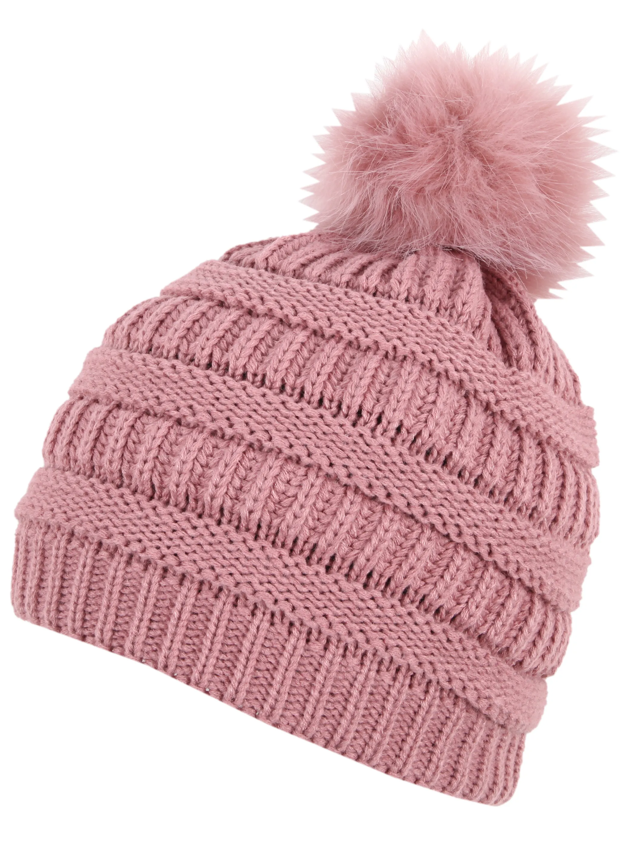Lisa Tossa Da-Strickmütze Rosa 916752 ROSA 2