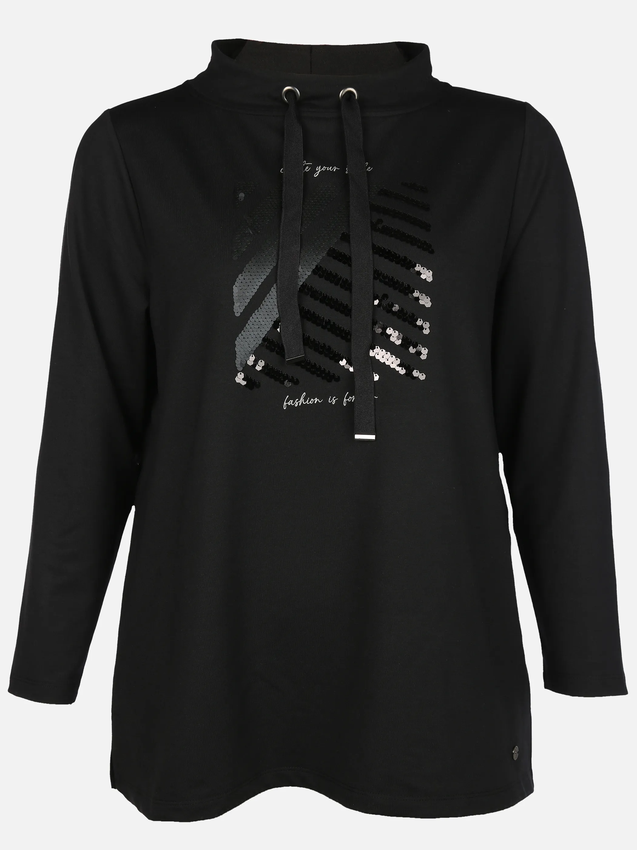 Sonja Blank Da-gr.Gr. Sweatshirt Schwarz 919454 BLACK 1