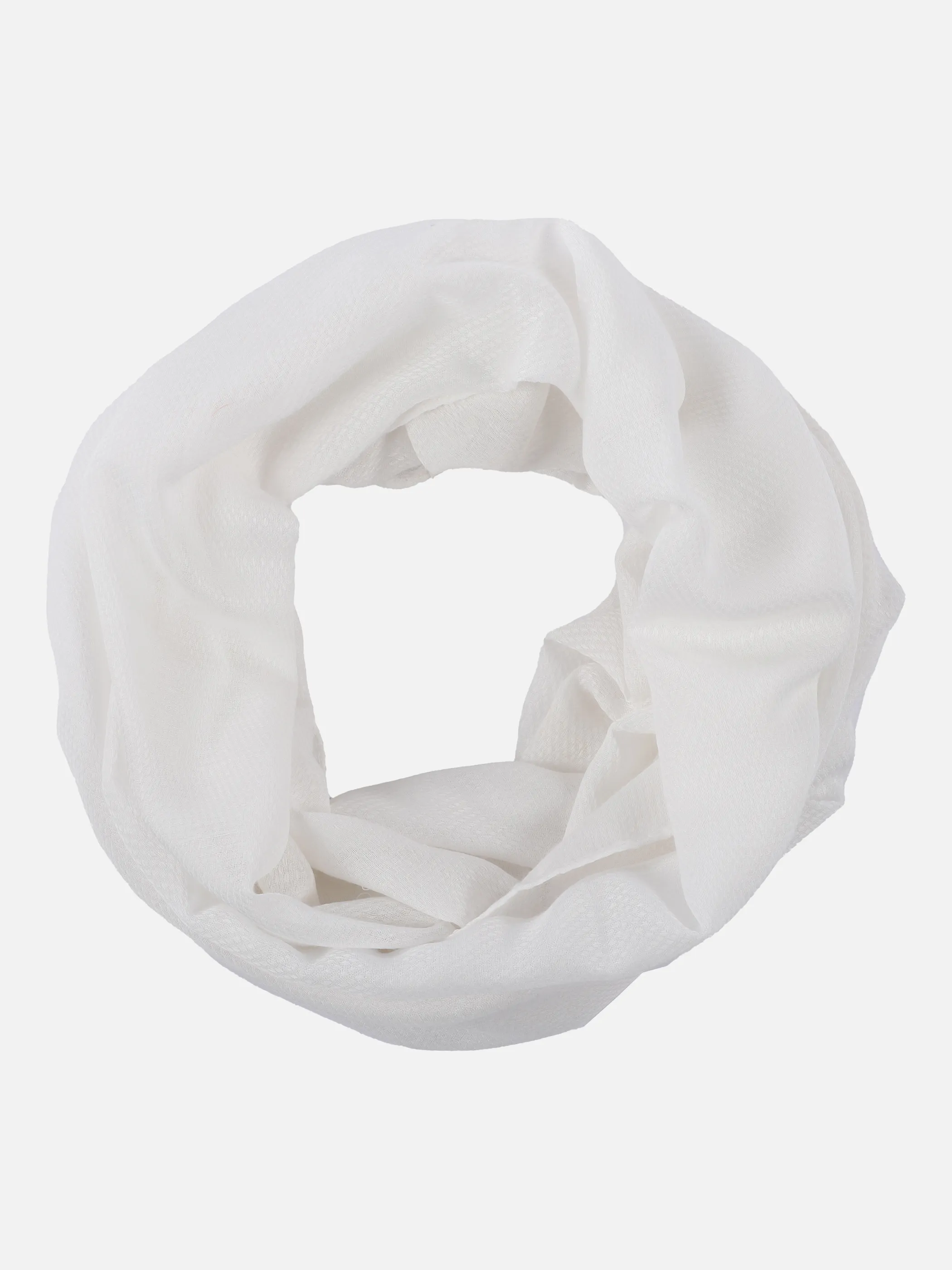 Lisa Tossa Da-Schlauchschal in uni Weiß 875509 OFFWHITE 1
