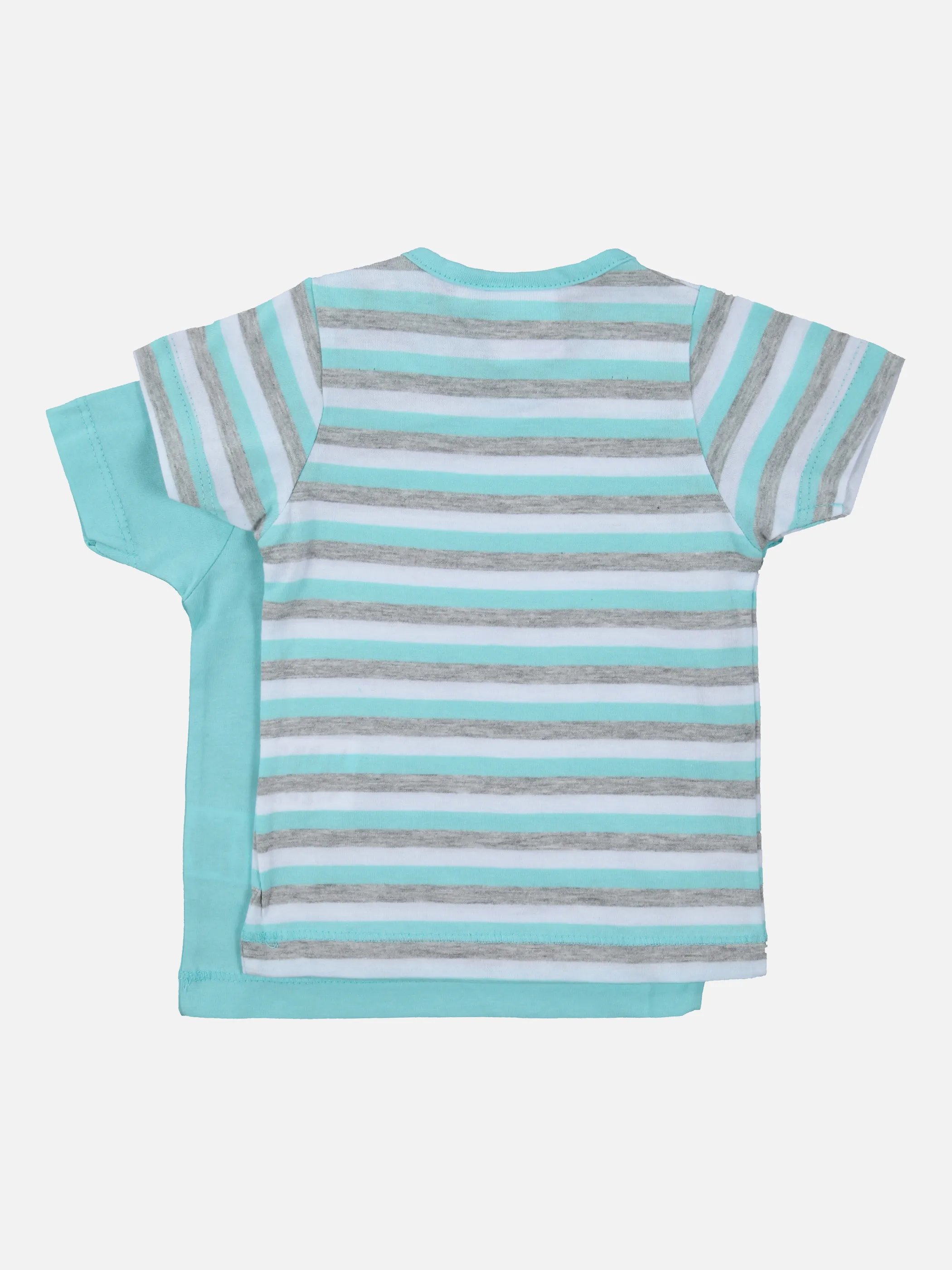 Bubble Gum Baby unisex T-Shirt 1/4 Weiß 758798 BLAU GRAU 2