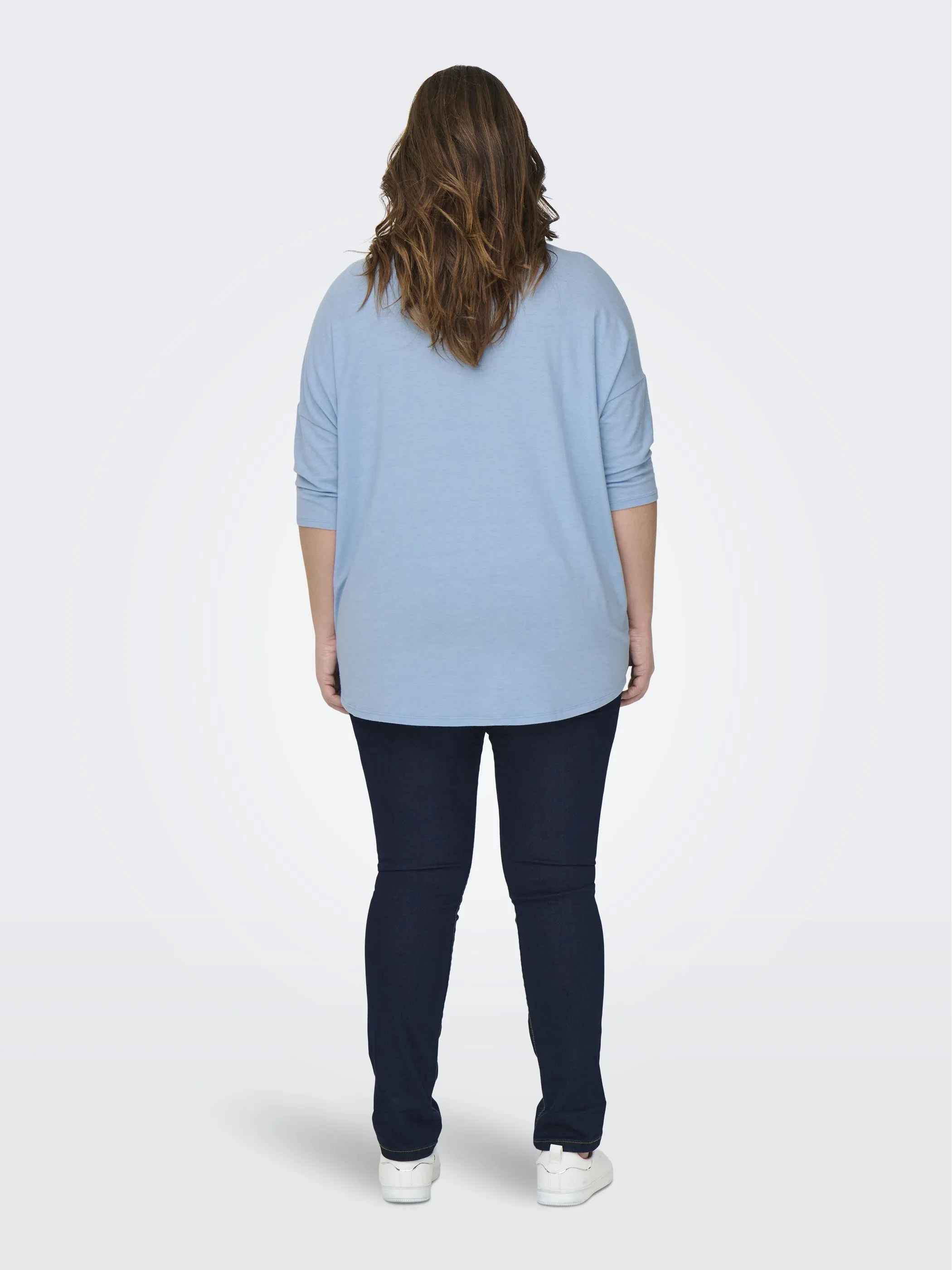 Only Carmakoma 15229806 CARLAMOUR 3/4 TOP Blau 850588 299897 5