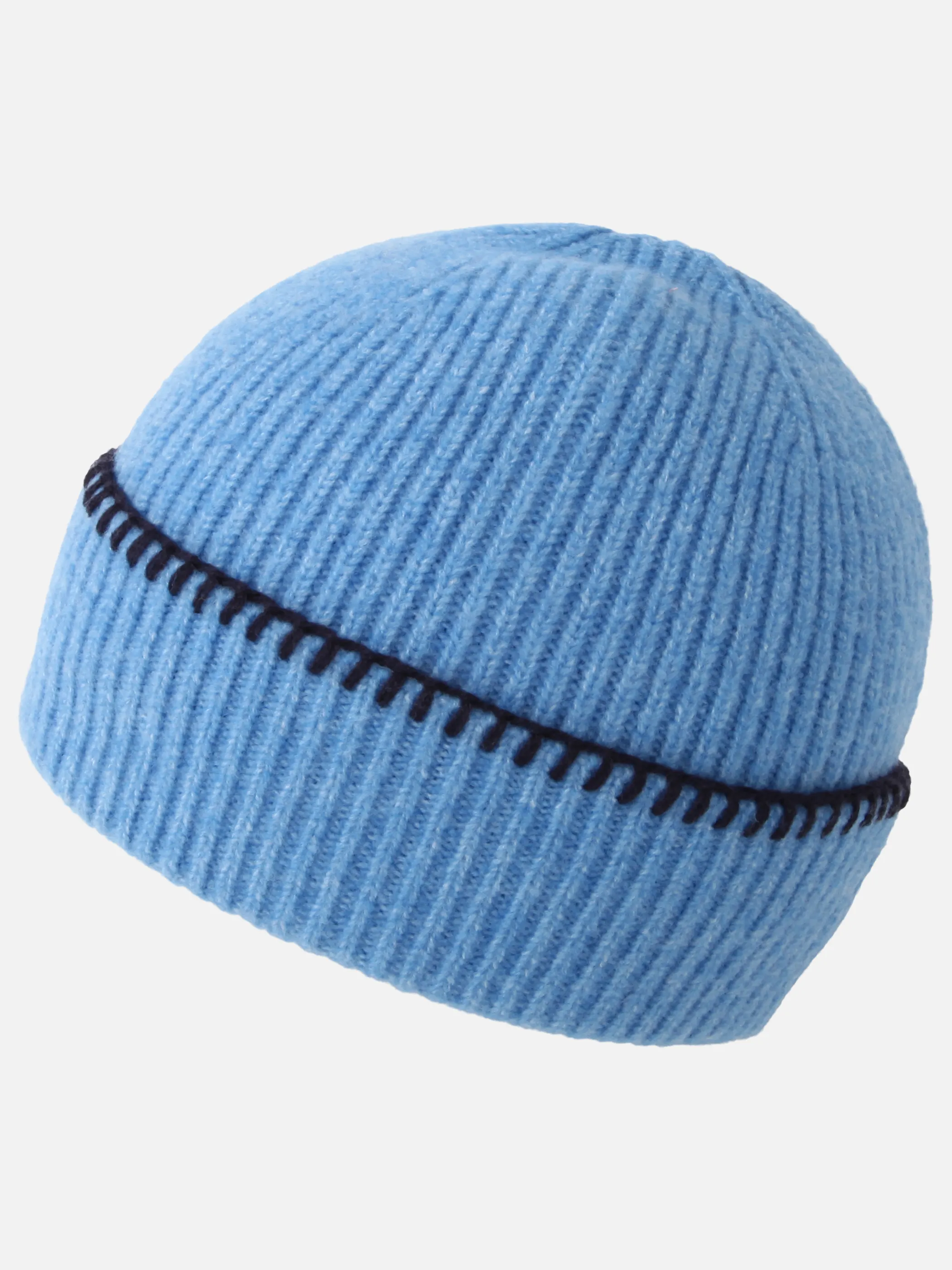 Lisa Tossa Da-Mütze m. Kontrastnaht Blau 929820 NAVY 2