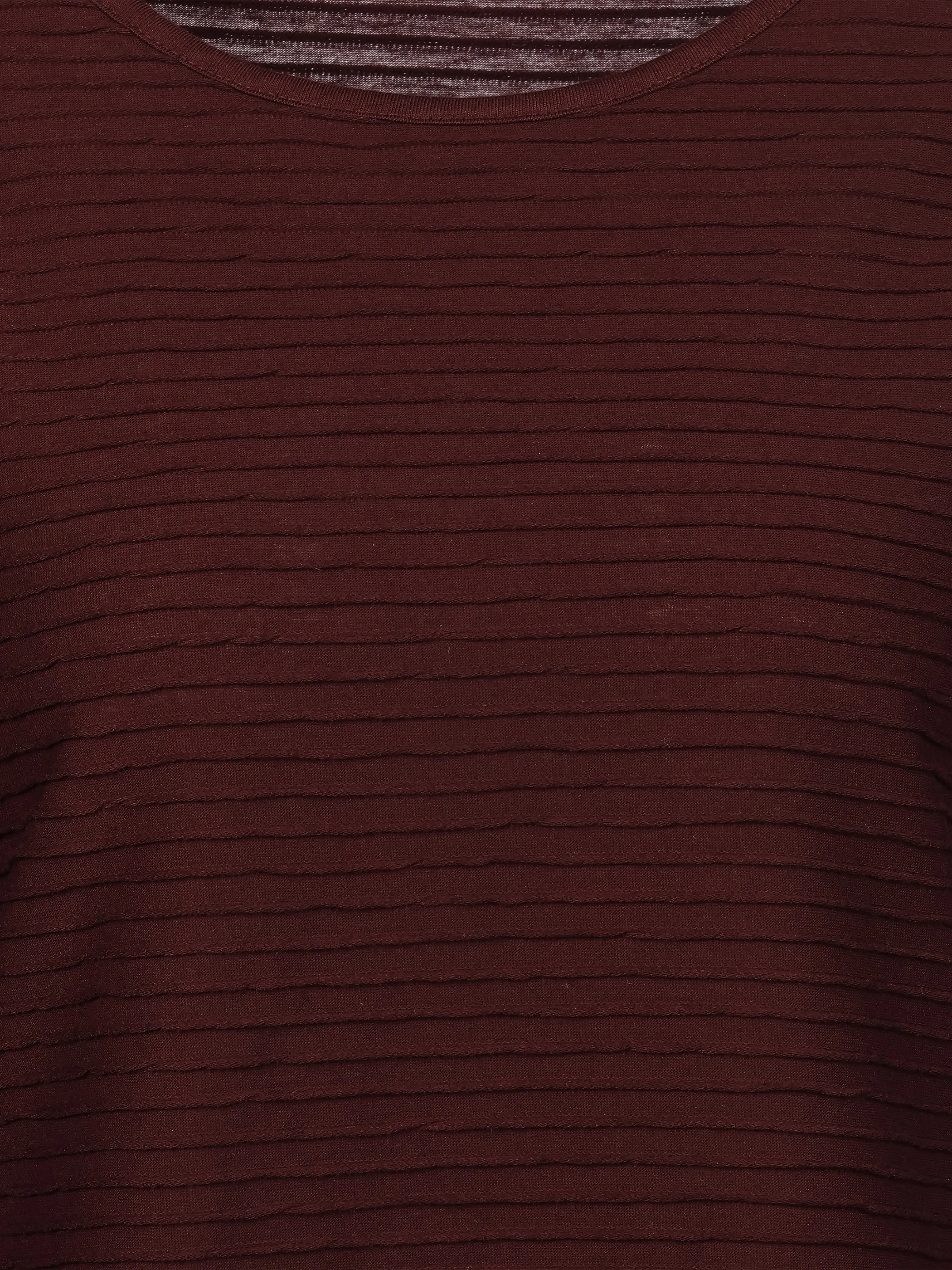 Sure Da-Struktur Shirt, 3/4 Arm Rot 929165 BURGUND 3