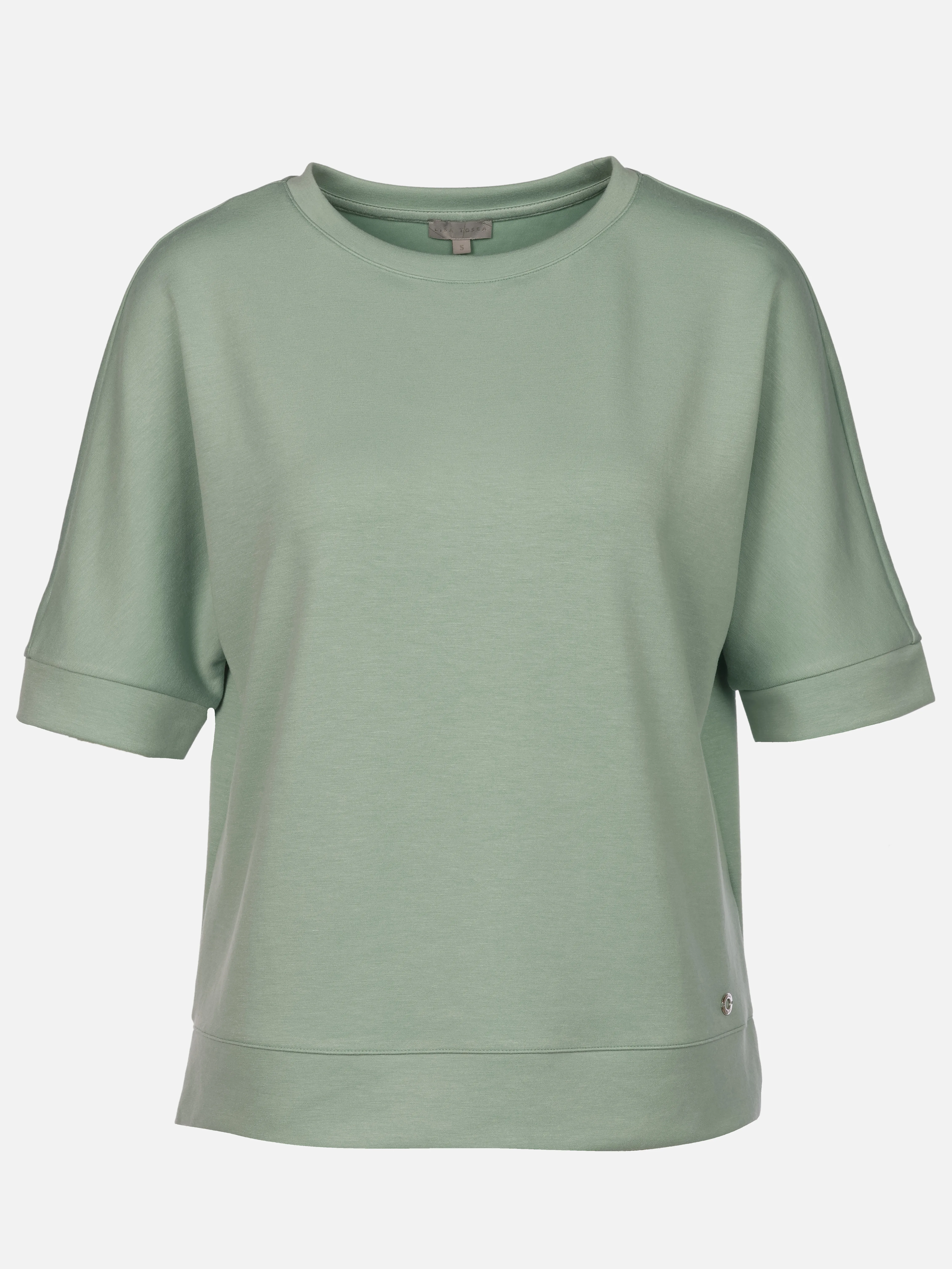 Lisa Tossa Da-Sweatshirt 3/4 Arm Salbei 922223 SALBEI 1