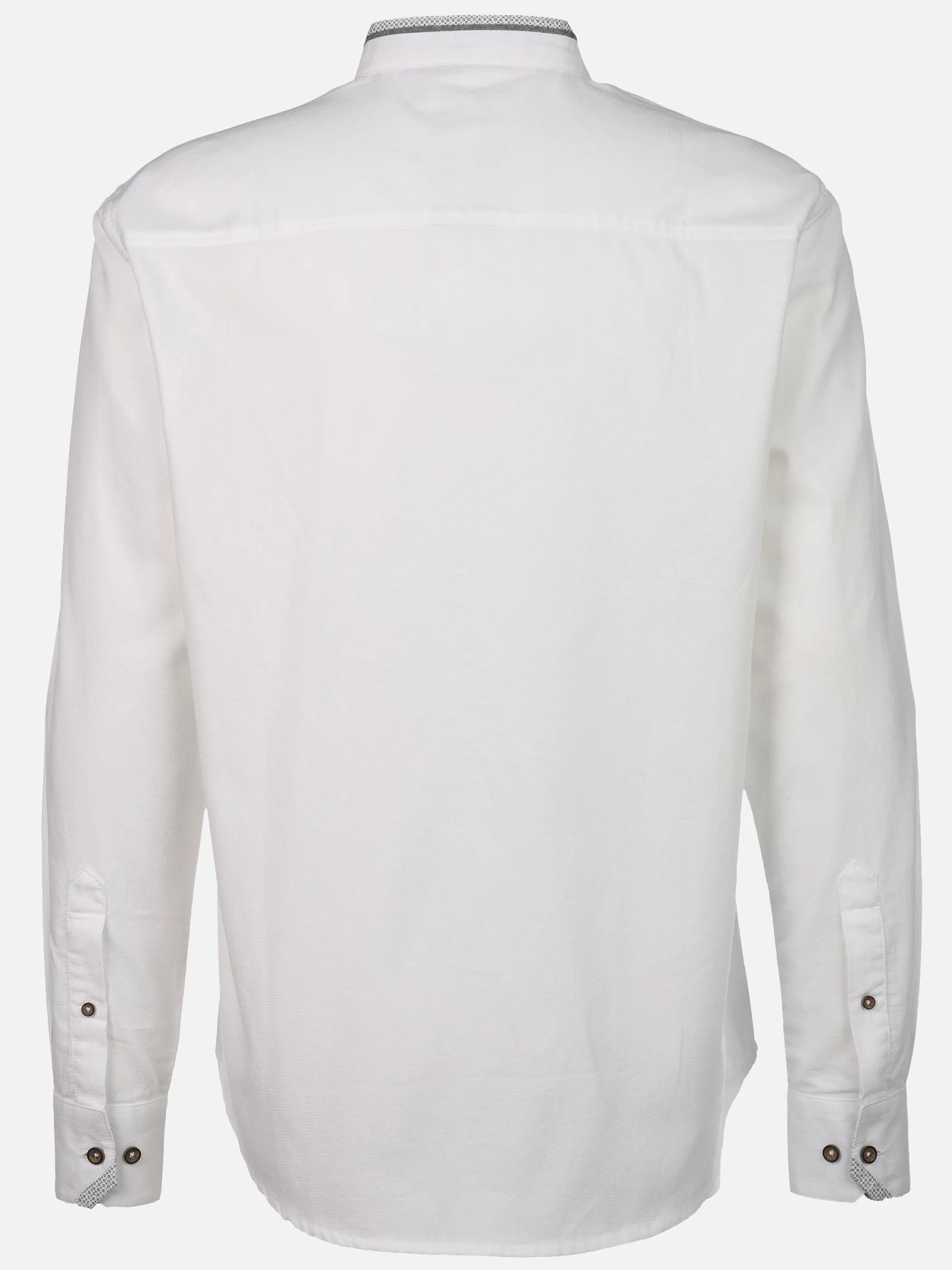 Brandl Tracht He. Trachtenhemd 1/1 Arm Steh Weiß 929391 WHITE 2
