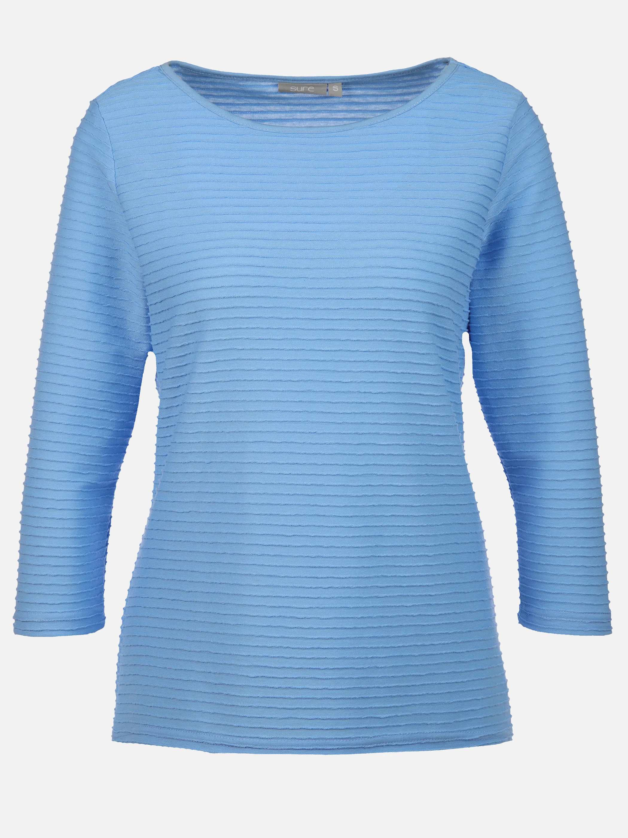 Sure Da-Struktur-Shirt 3/4 Arm Blau 889292 BLUE 1 Sure Da-Struktur-Shirt 3/4 Arm Blau 889292 BLUE 1