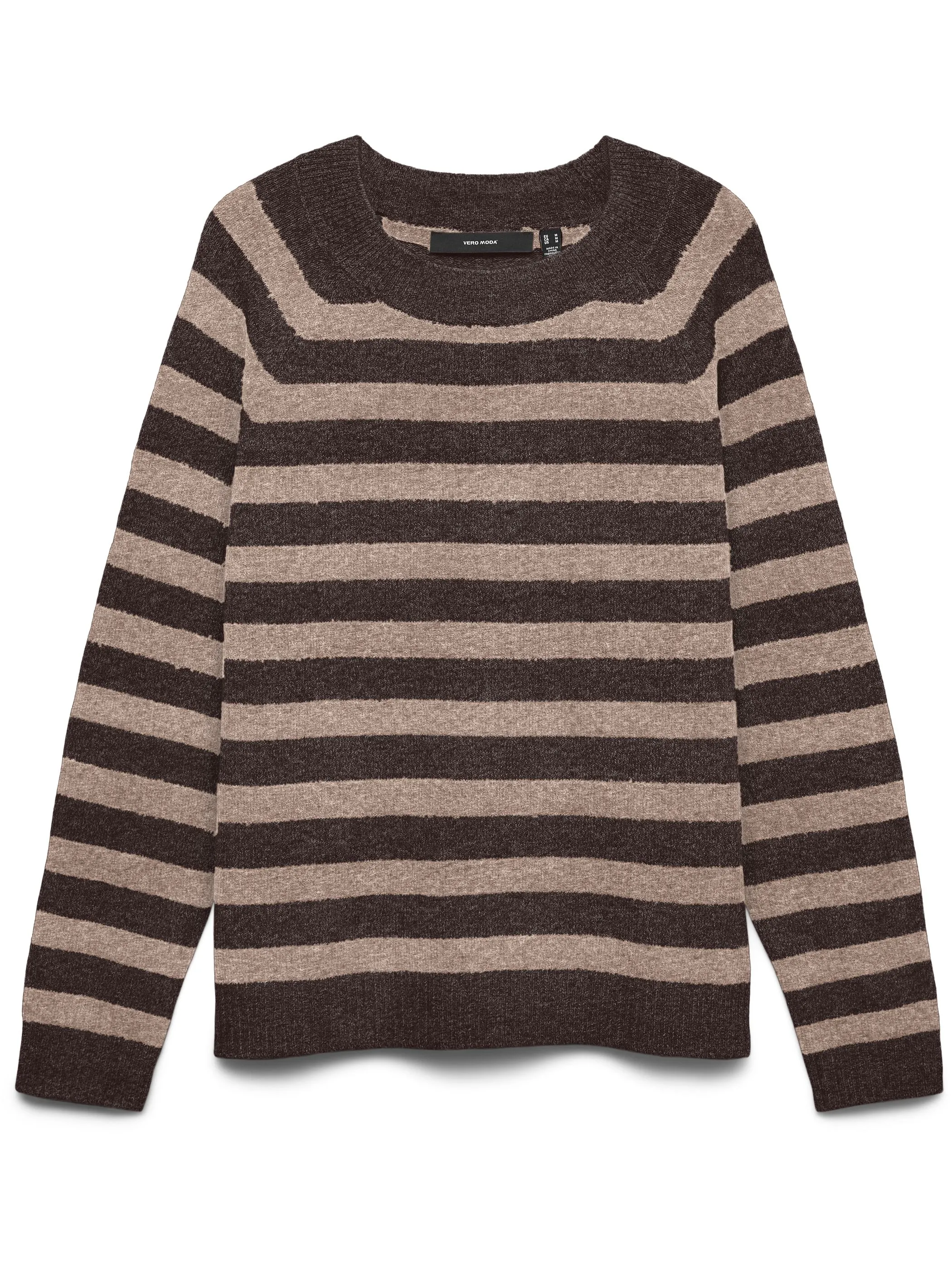 Vero Moda 10201022 VMDOFFY LS O-NECK BLO Braun 790647 297957053 5