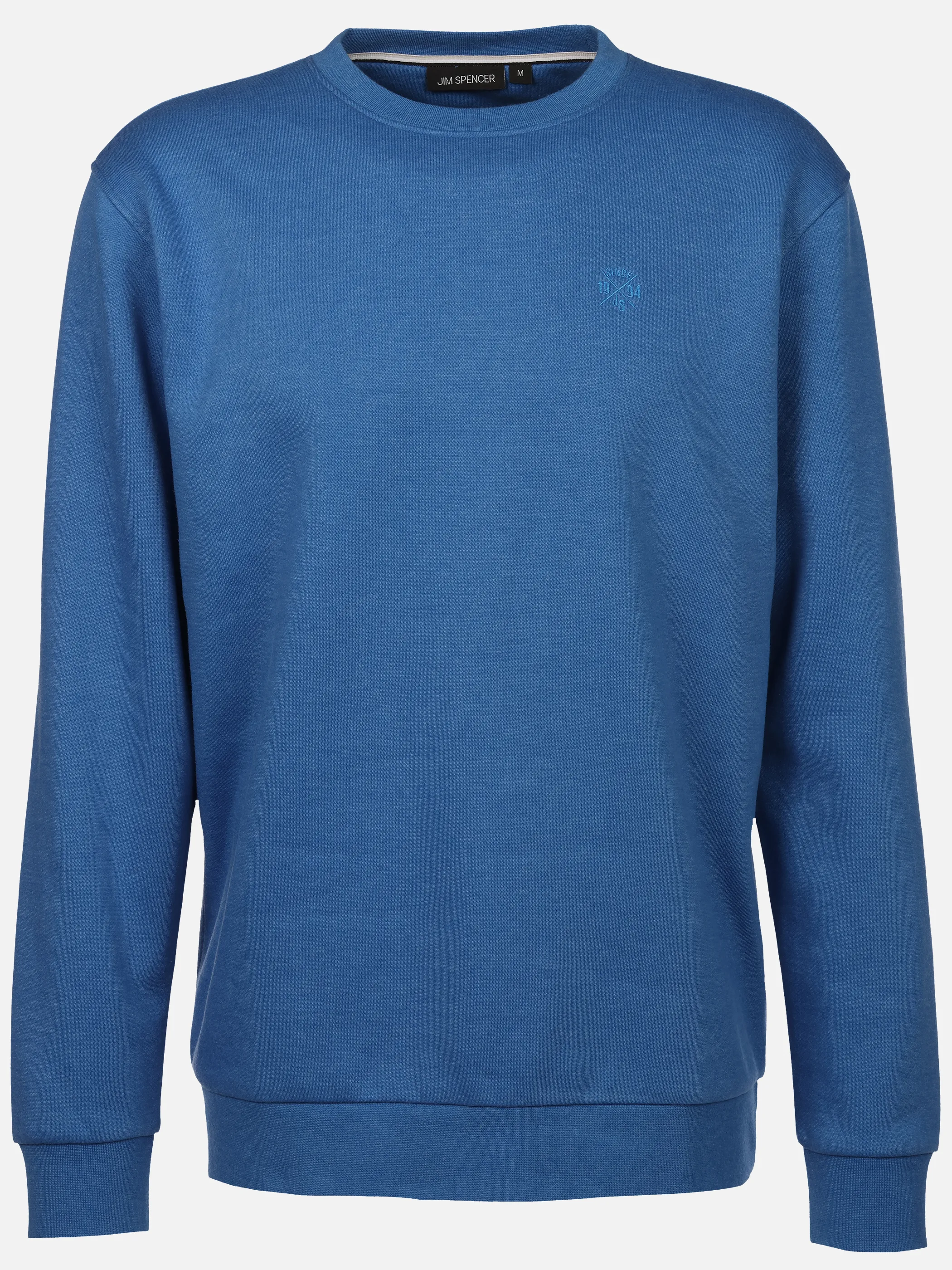 Jim Spencer He. Sweatshirt 1/1 Arm crewneck Blau 922516 KOBALTMELA 1