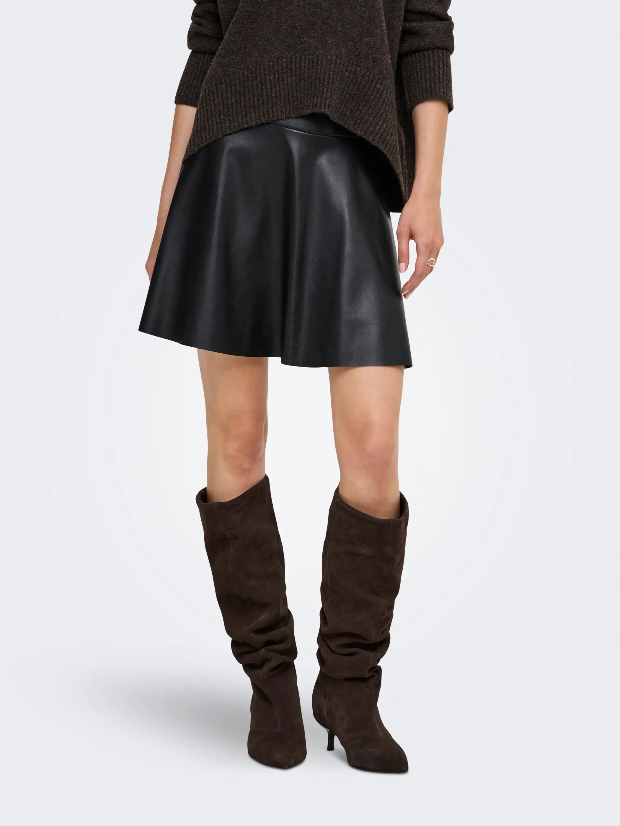 Only 15382089 ONLNEW LUNA FAUX LEAT Schwarz 933544 177911 1