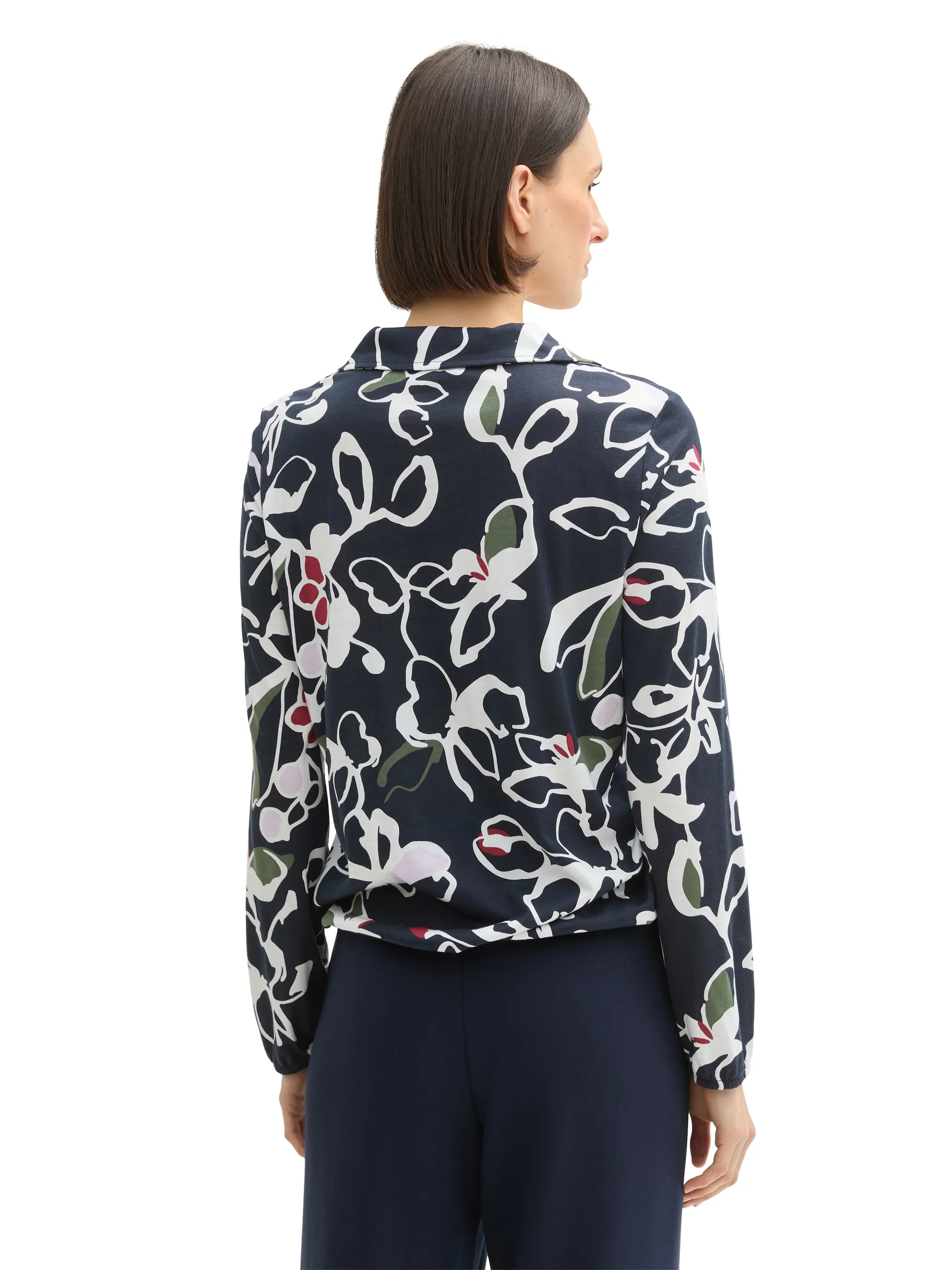 Tom Tailor 1044142 T-shirt blouse allover Bunt 903058 36554 2 Tom Tailor 1044142 T-shirt blouse allover Bunt 903058 36554 2