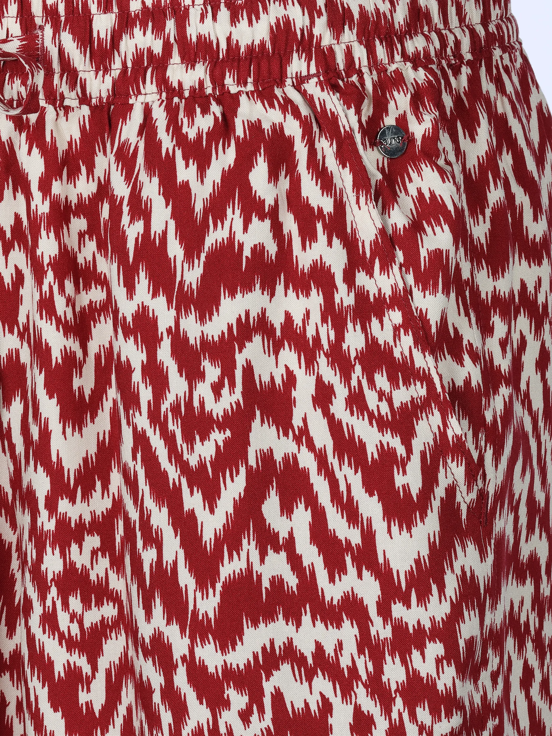 Sure Da-Shorts m. Print Rot 924236 RHUBARB 4