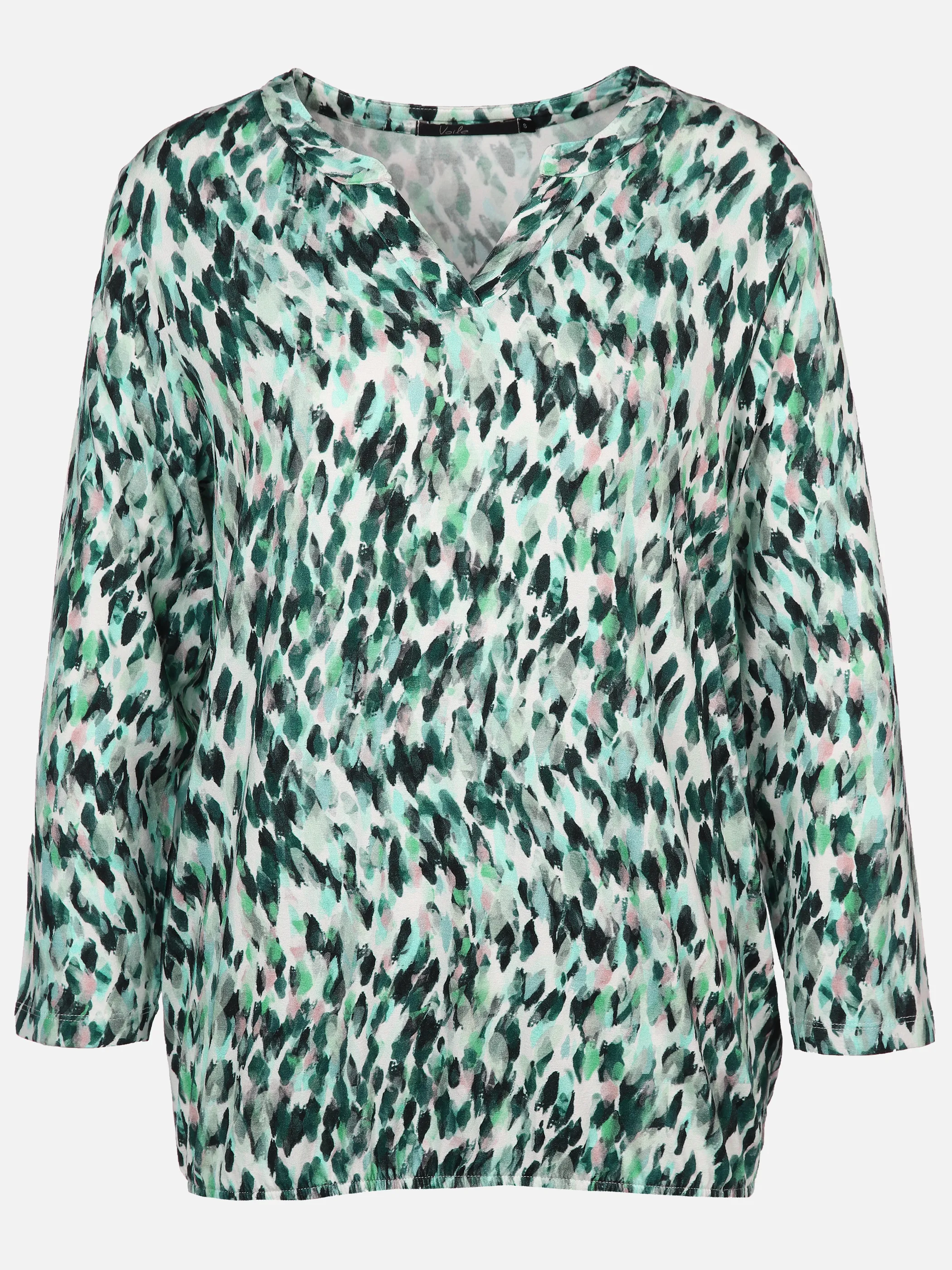 Lisa Tossa Da-Print-Shirt m. 3/4 Arm Grün 893333 MINT 1