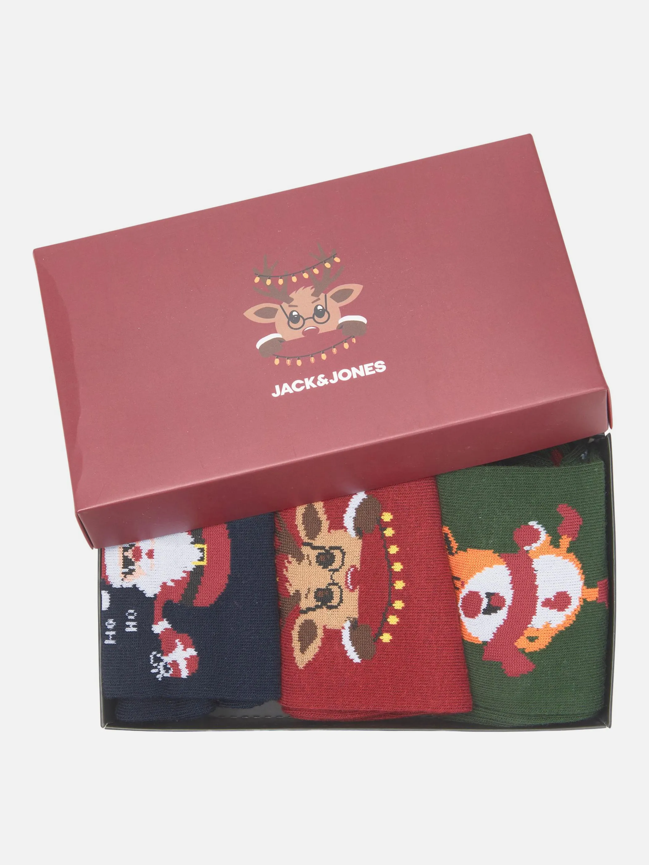 Jack Jones 12221910 JACAFRAZ XMAS SOCKS G Blau 871565 175876001 2 Jack Jones 12221910 JACAFRAZ XMAS SOCKS G Blau 871565 175876001 2