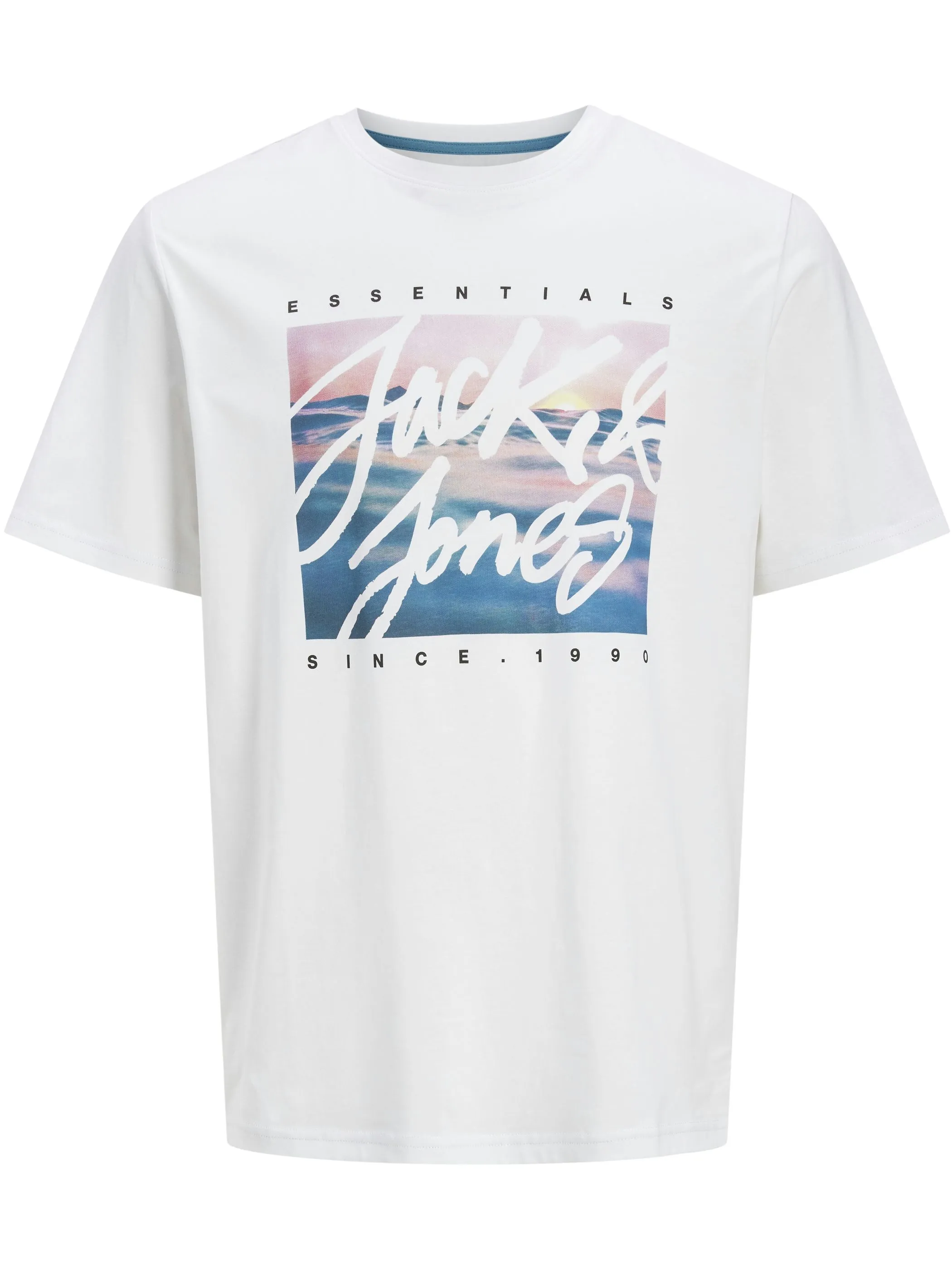 Jack Jones 12268438 JJCOLTON PHOTOPRINT T Weiß 904466 178074 1