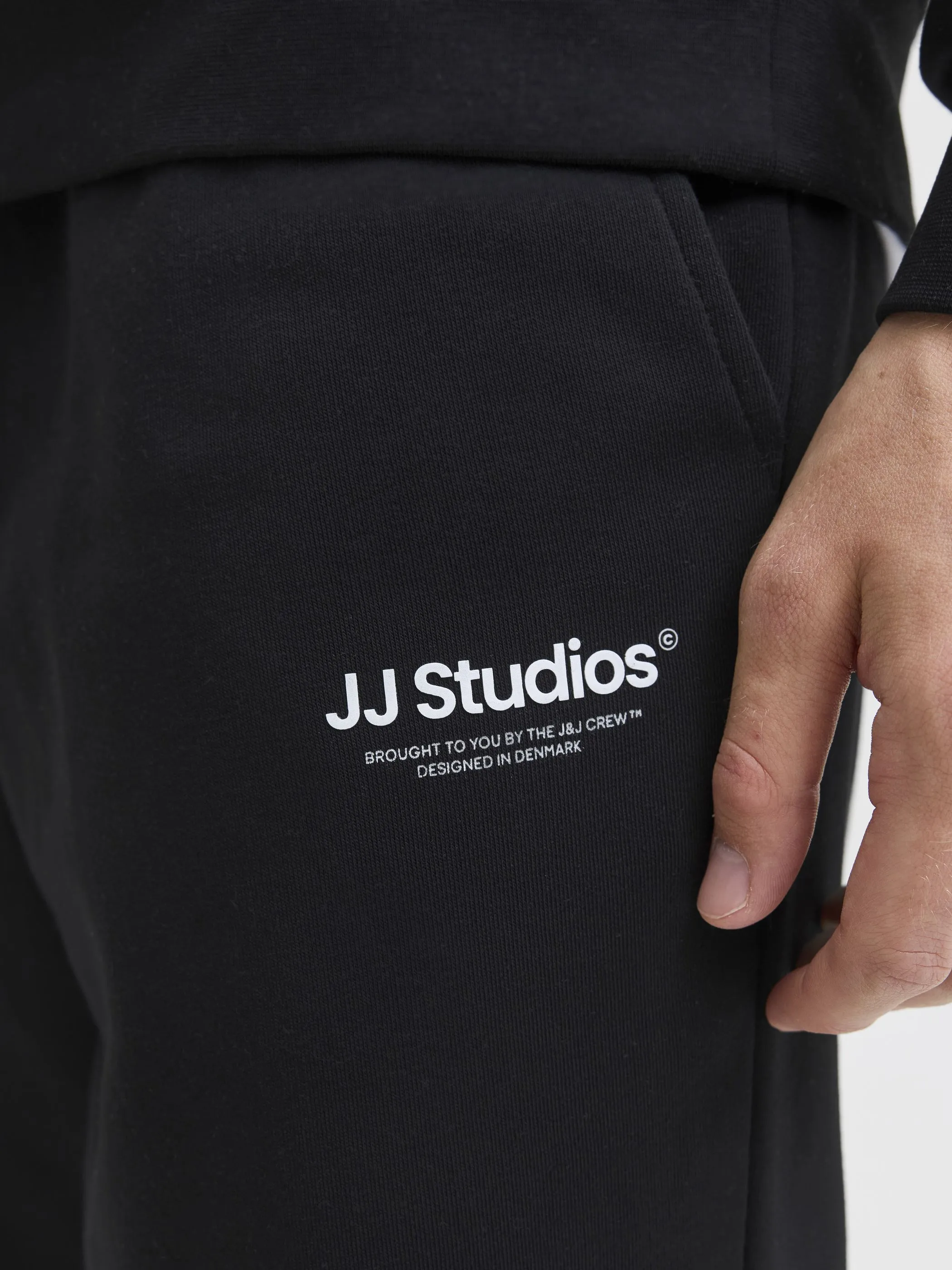 Jack Jones 12278943 JPSTKANE SOHO SWEAT P Schwarz 912313 178012 3