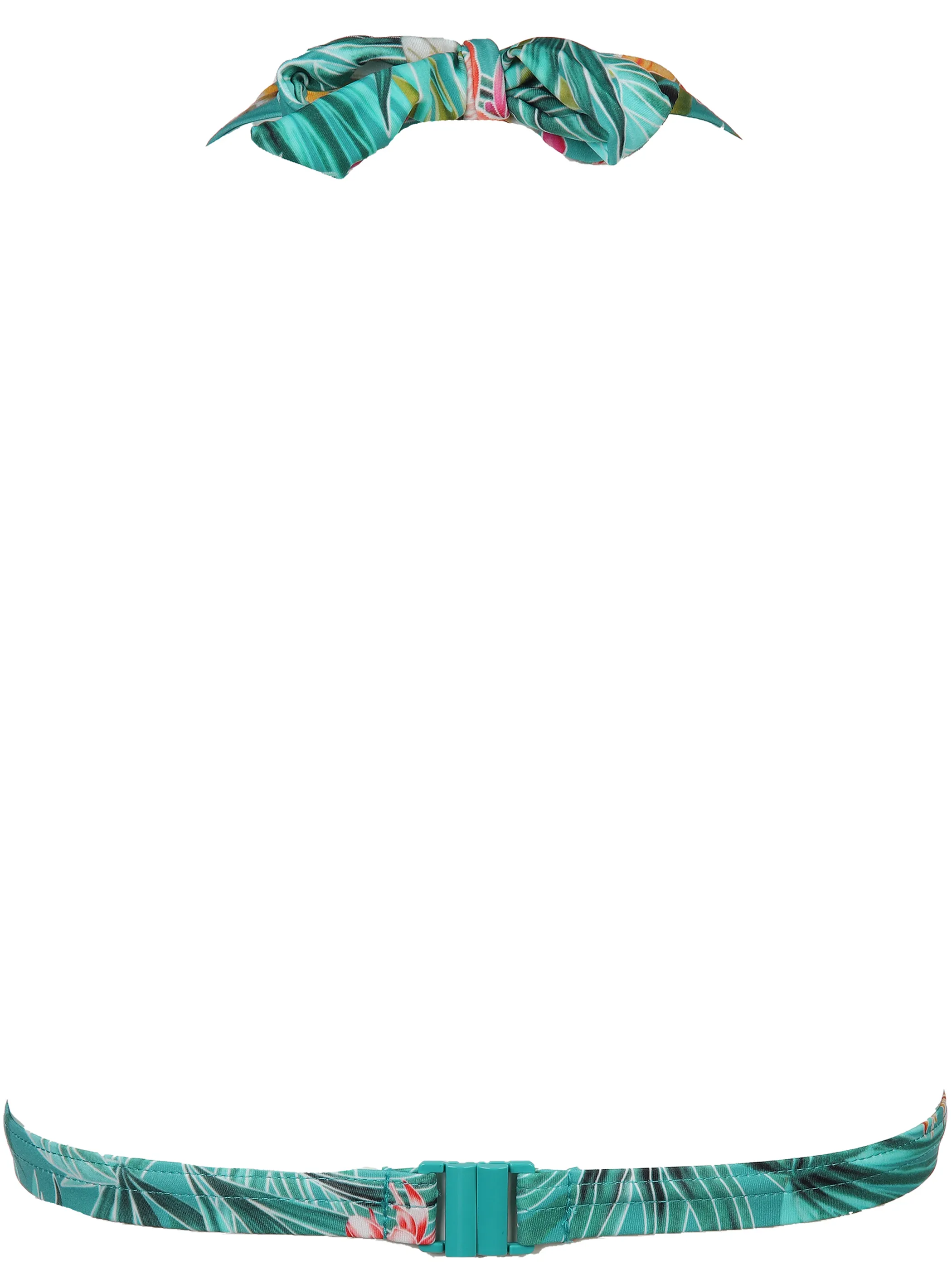 Grinario Sports Da-Bikini Neckholdertop Grün 877124 GREEN AOP 2