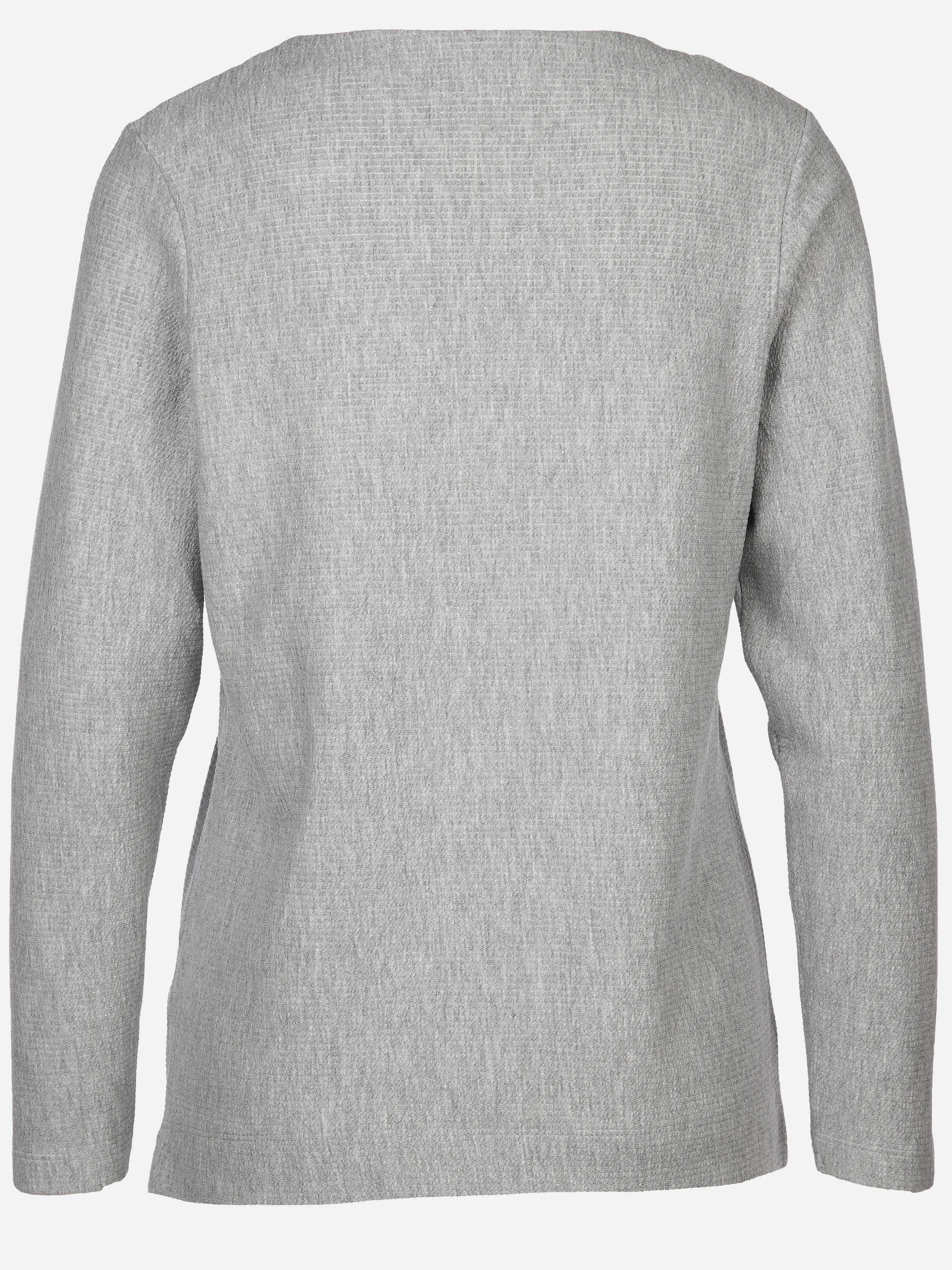 Lisa Tossa Da-Jacquard-Sweatshirt Rundhal Grau 849584 SILVER MEL 2 Lisa Tossa Da-Jacquard-Sweatshirt Rundhal Grau 849584 SILVER MEL 2