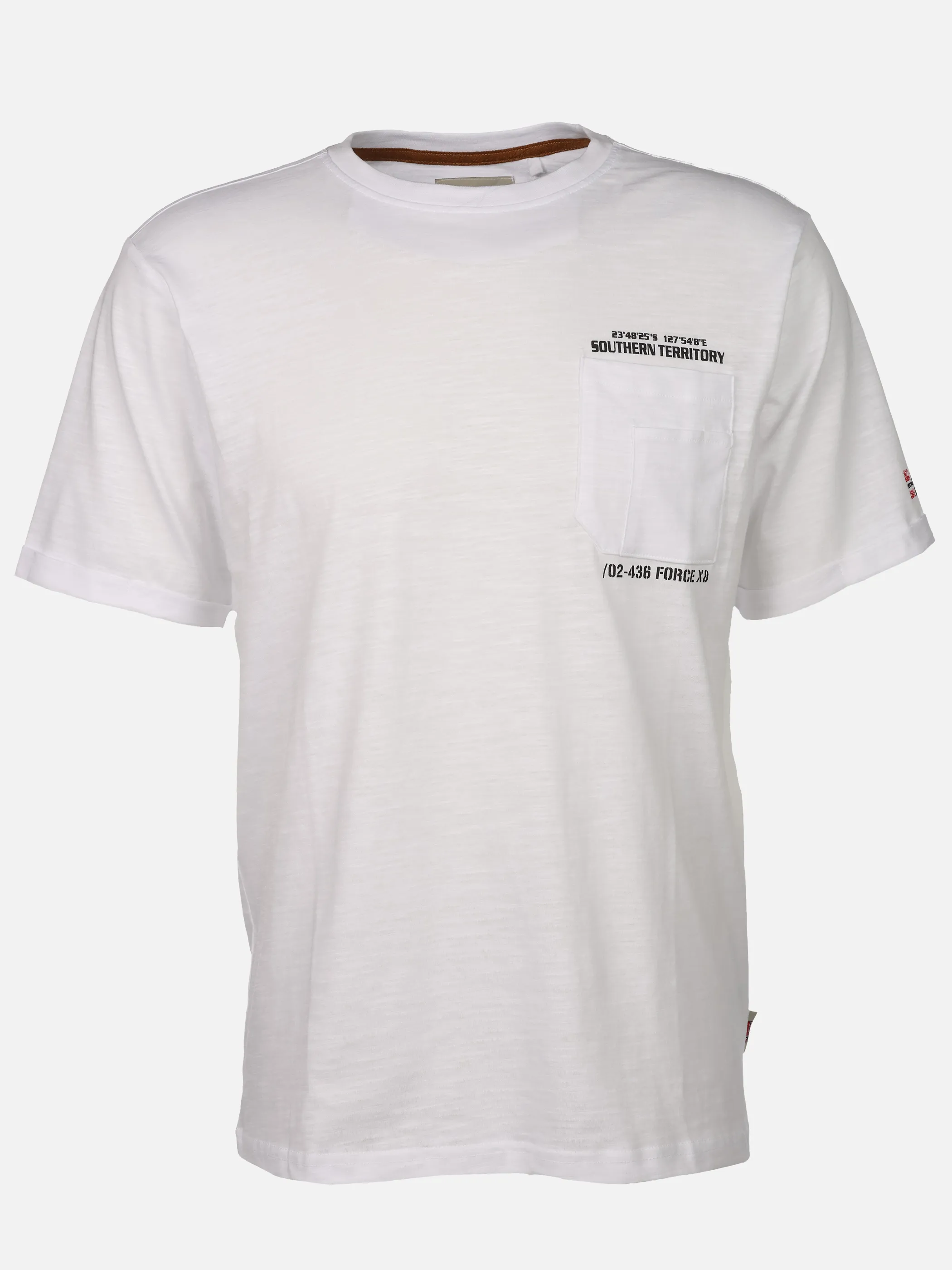 Southern Territory He. T-Shirt 1/2 Cargotasche Weiß 920983 WHITE 1