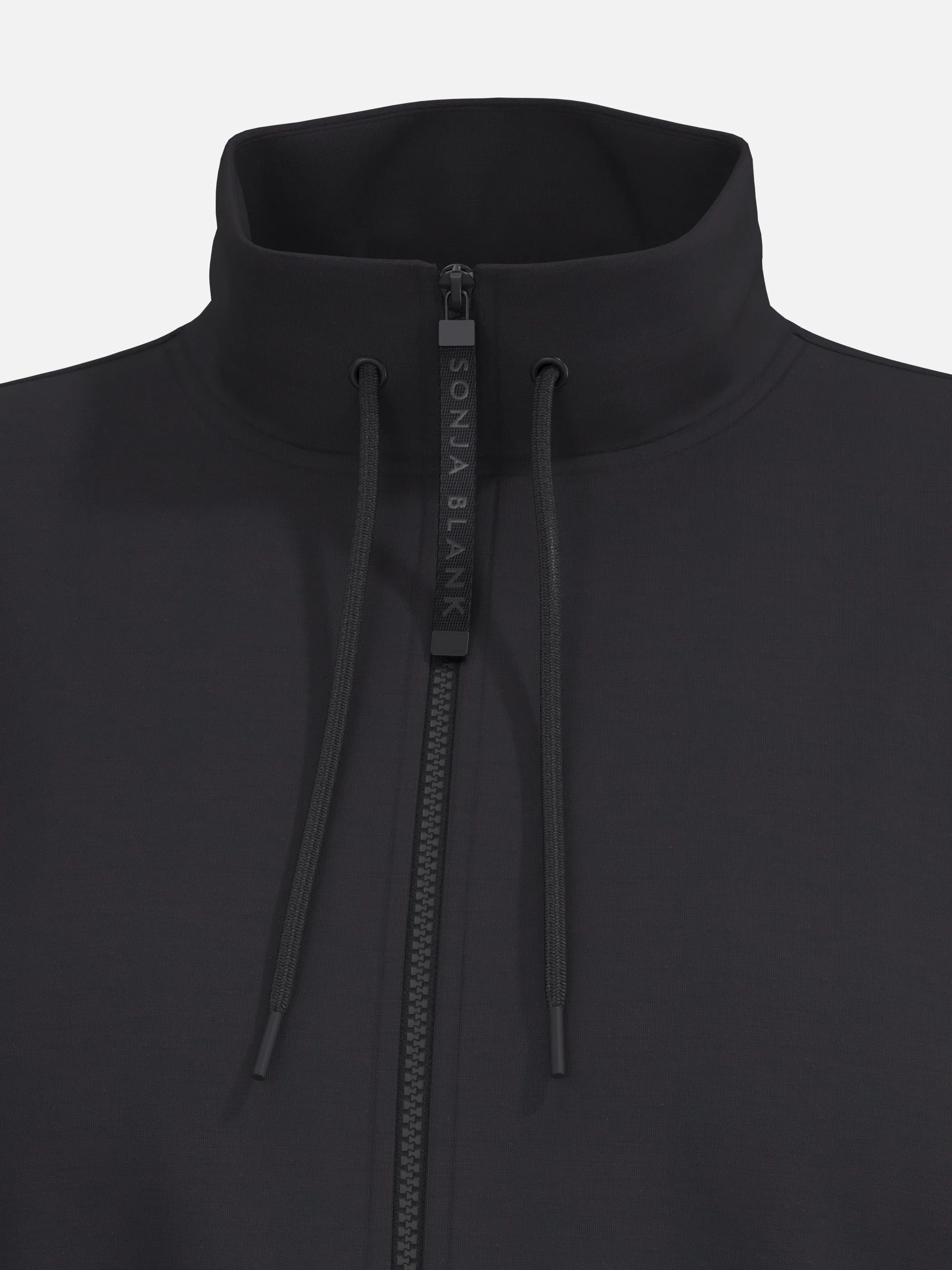 Sonja Blank Da-gr.Gr. Sweatjacke Schwarz 930004 BLACK 3
