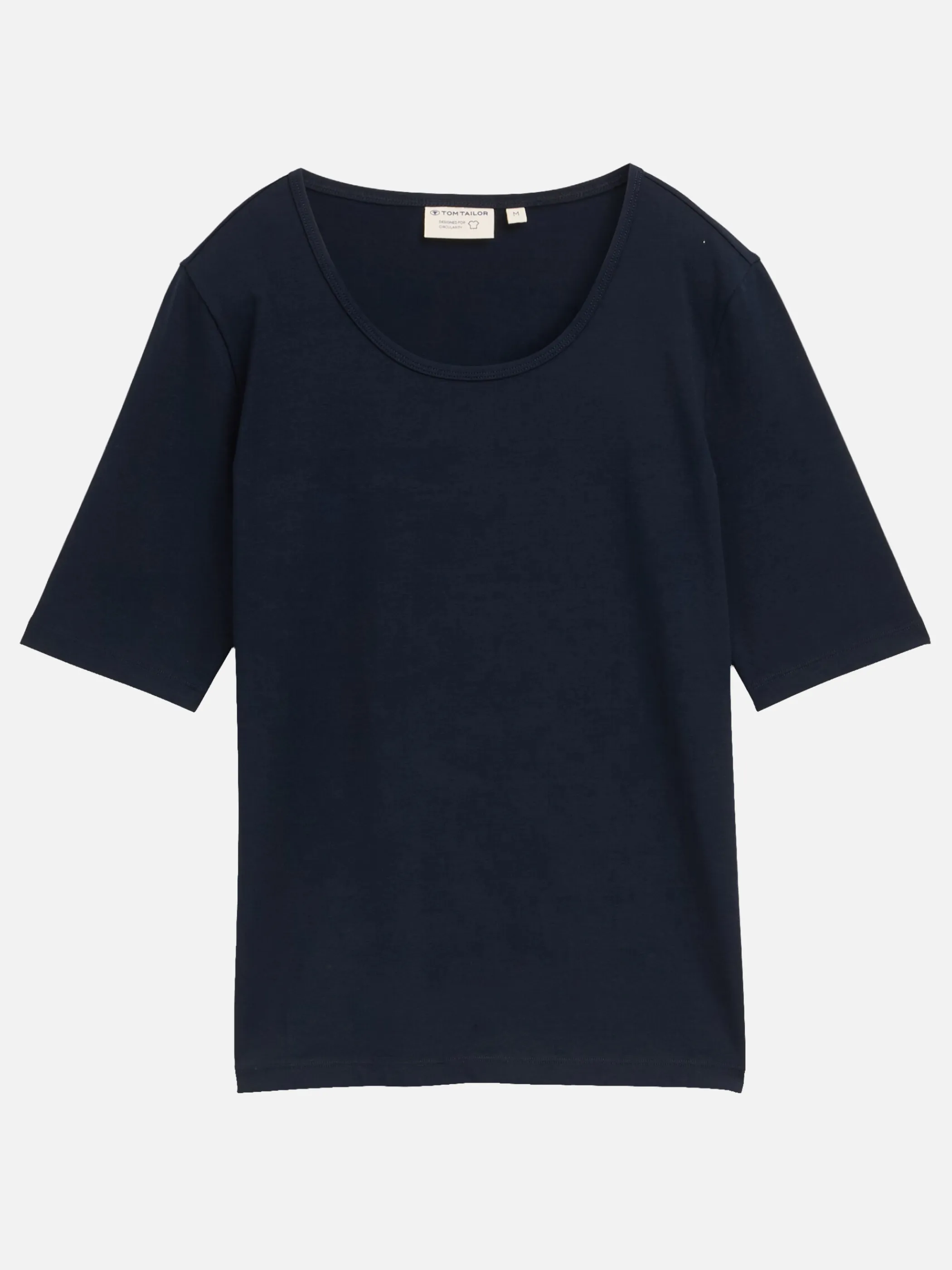 Tom Tailor 1051232 NOS T-Shirt basic crew neck Blau 926126 10668 3