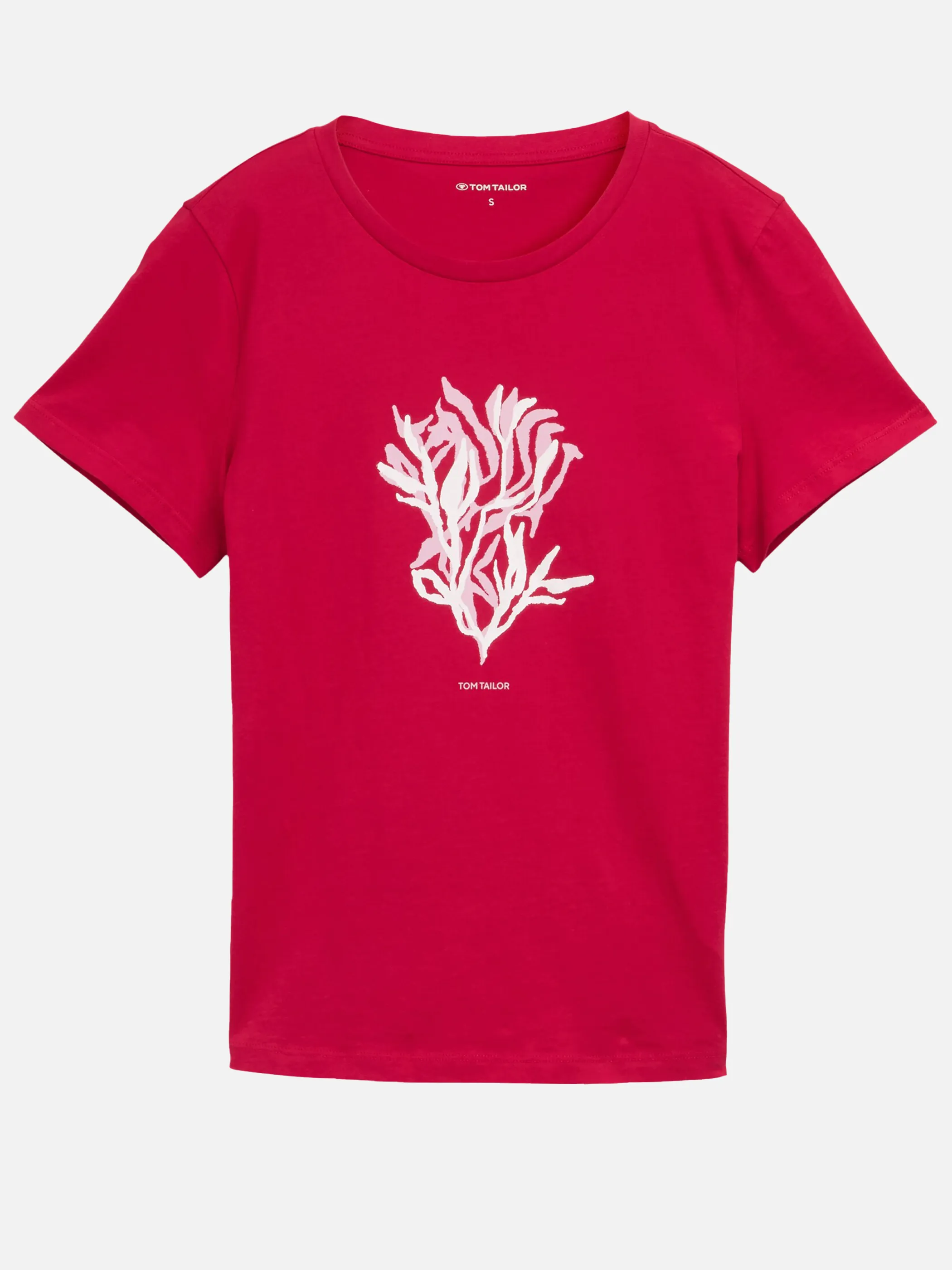 Tom Tailor 1046437 T-shirt basic with print Rot 910035 37989 1 Tom Tailor 1046437 T-shirt basic with print Rot 910035 37989 1