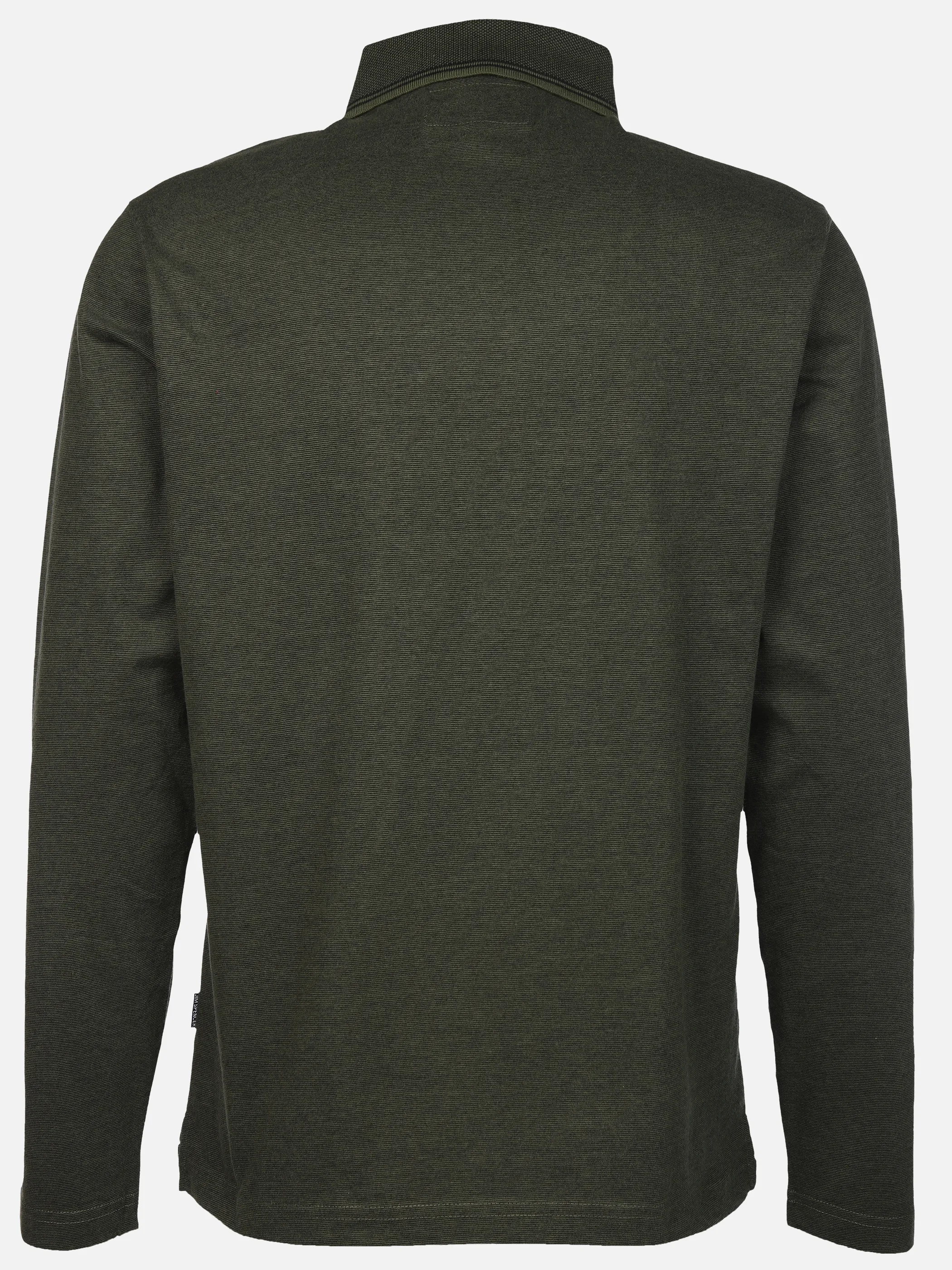 Jim Spencer He. Poloshirt 1/1 Arm grindle Oliv 898406 KHAKI 2
