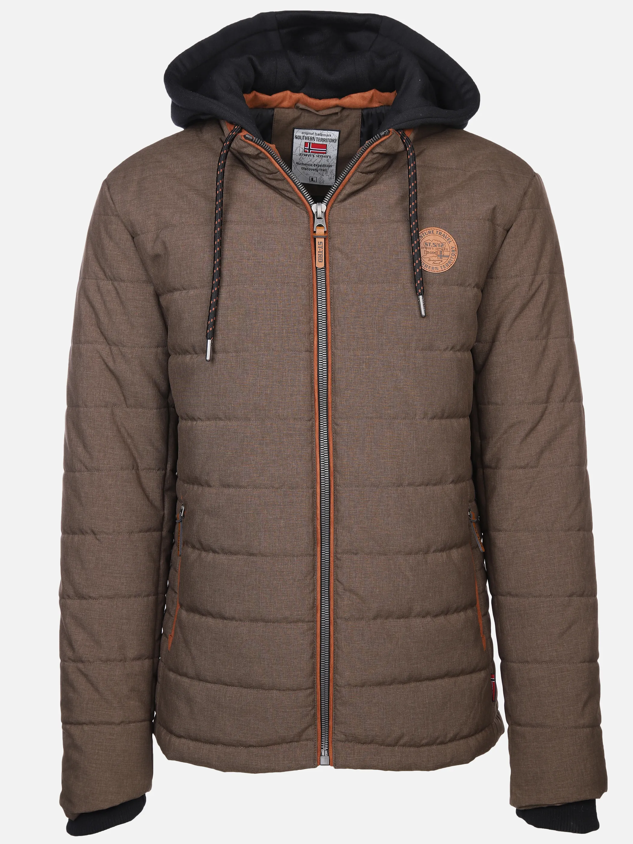 Southern Territory He. Steppjacke melange Oliv 880529 OLIVE 1