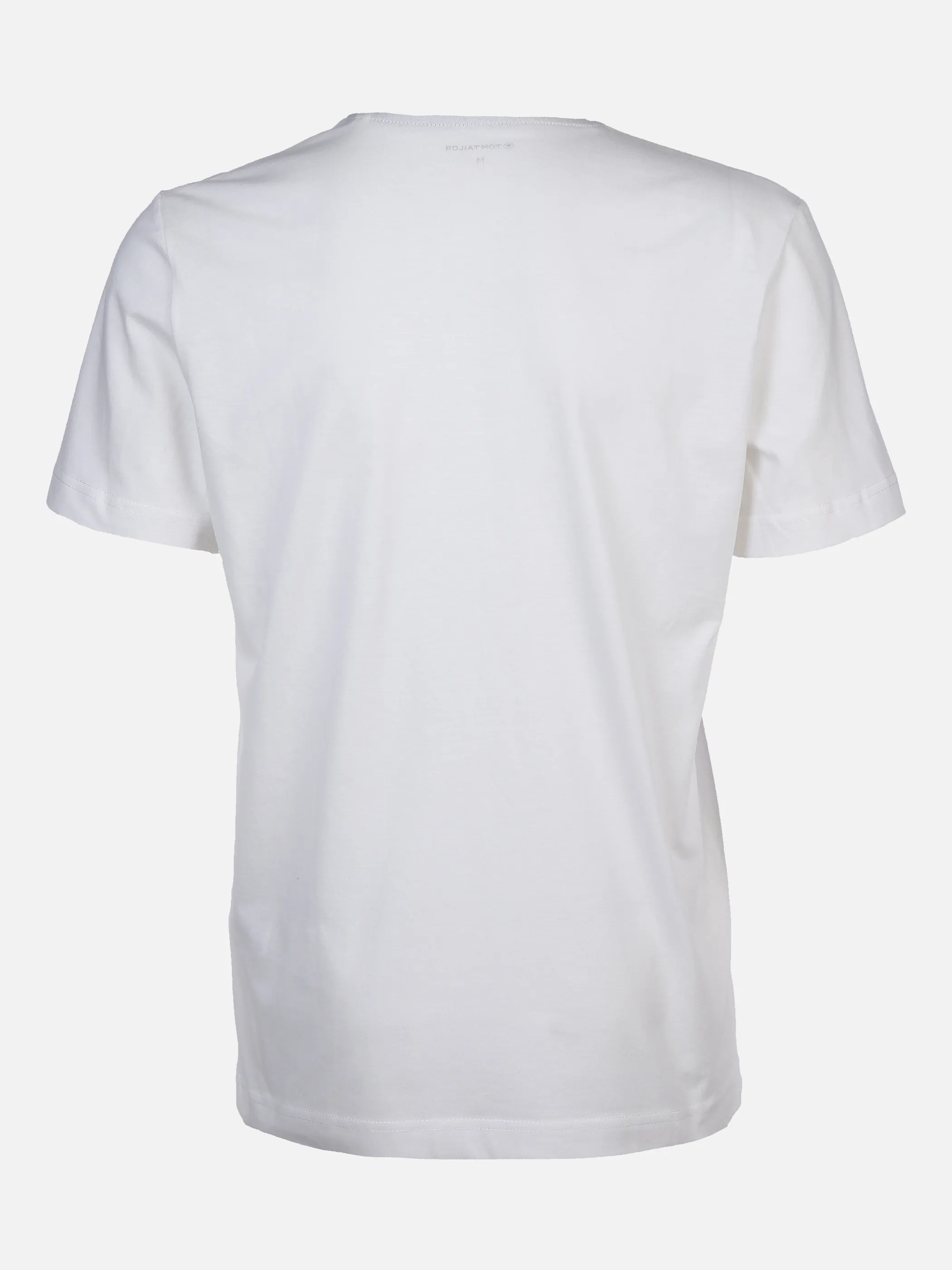 Tom Tailor 1034398 printed basic t-shirt Weiß 872259 10332 2