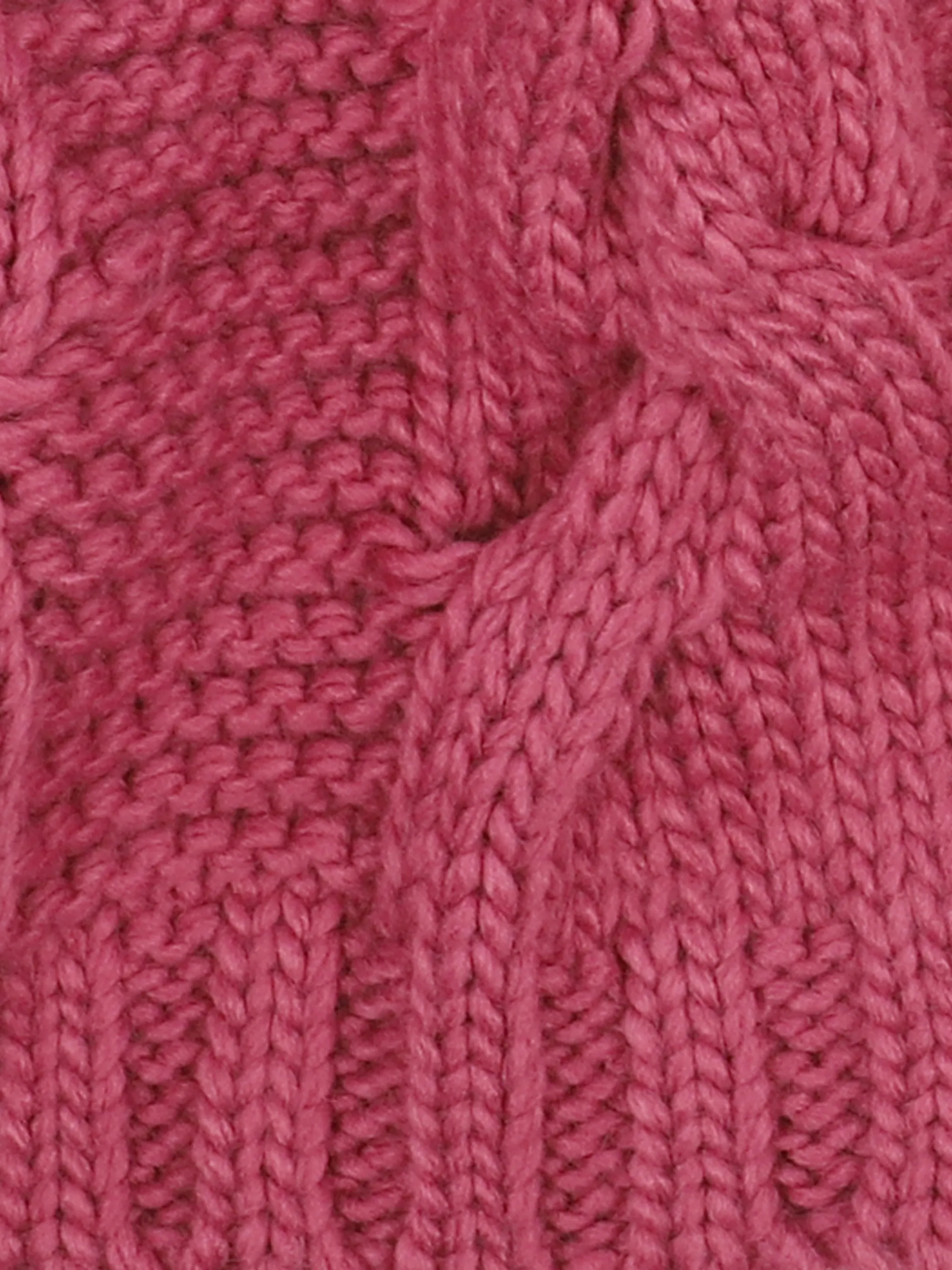 Sure Da-Strickschal uni Lila 869044 BROMBEERE 3