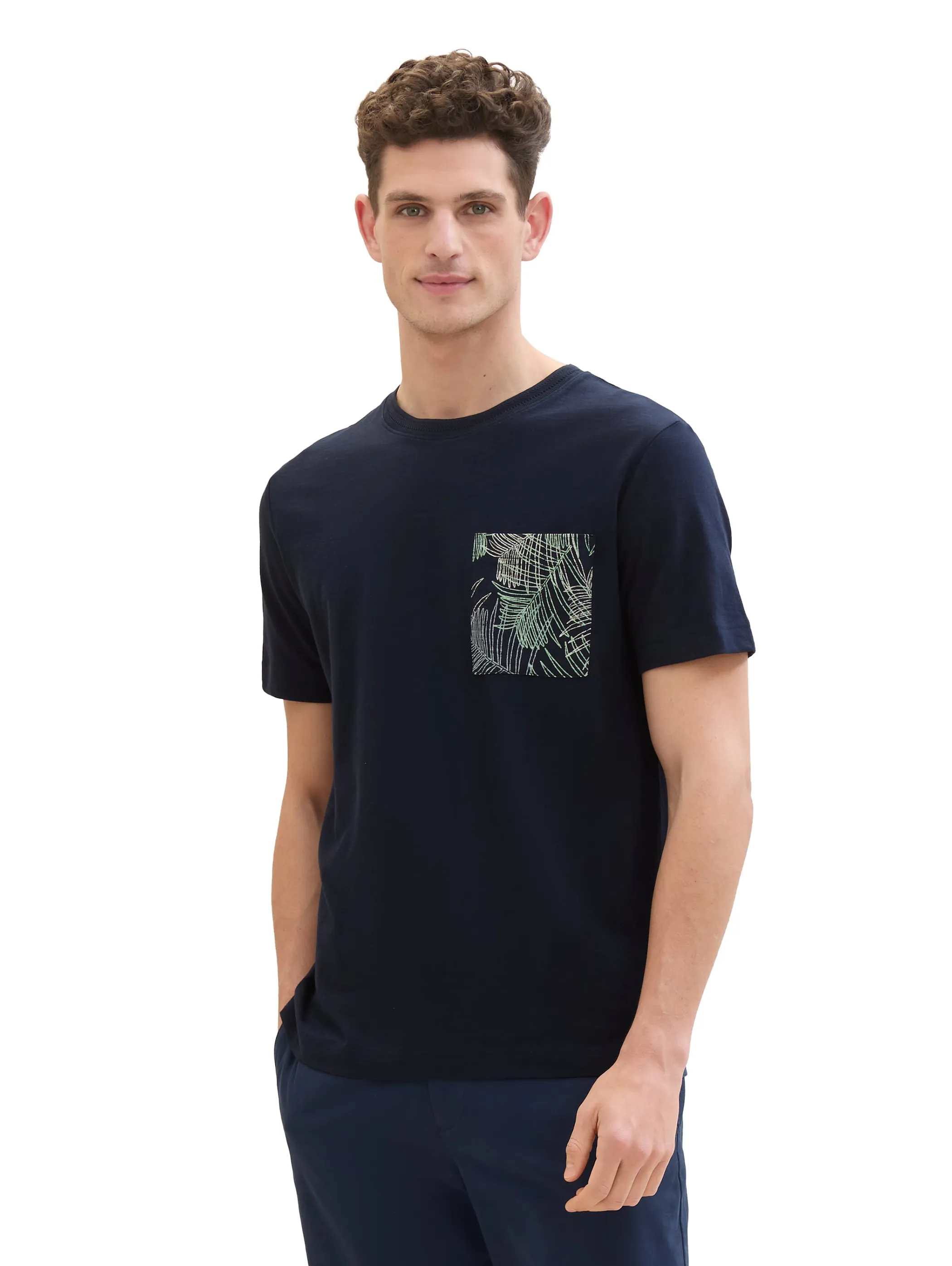 Tom Tailor 1040945 allover detail print t Blau 890949 10668 3 Tom Tailor 1040945 allover detail print t Blau 890949 10668 3