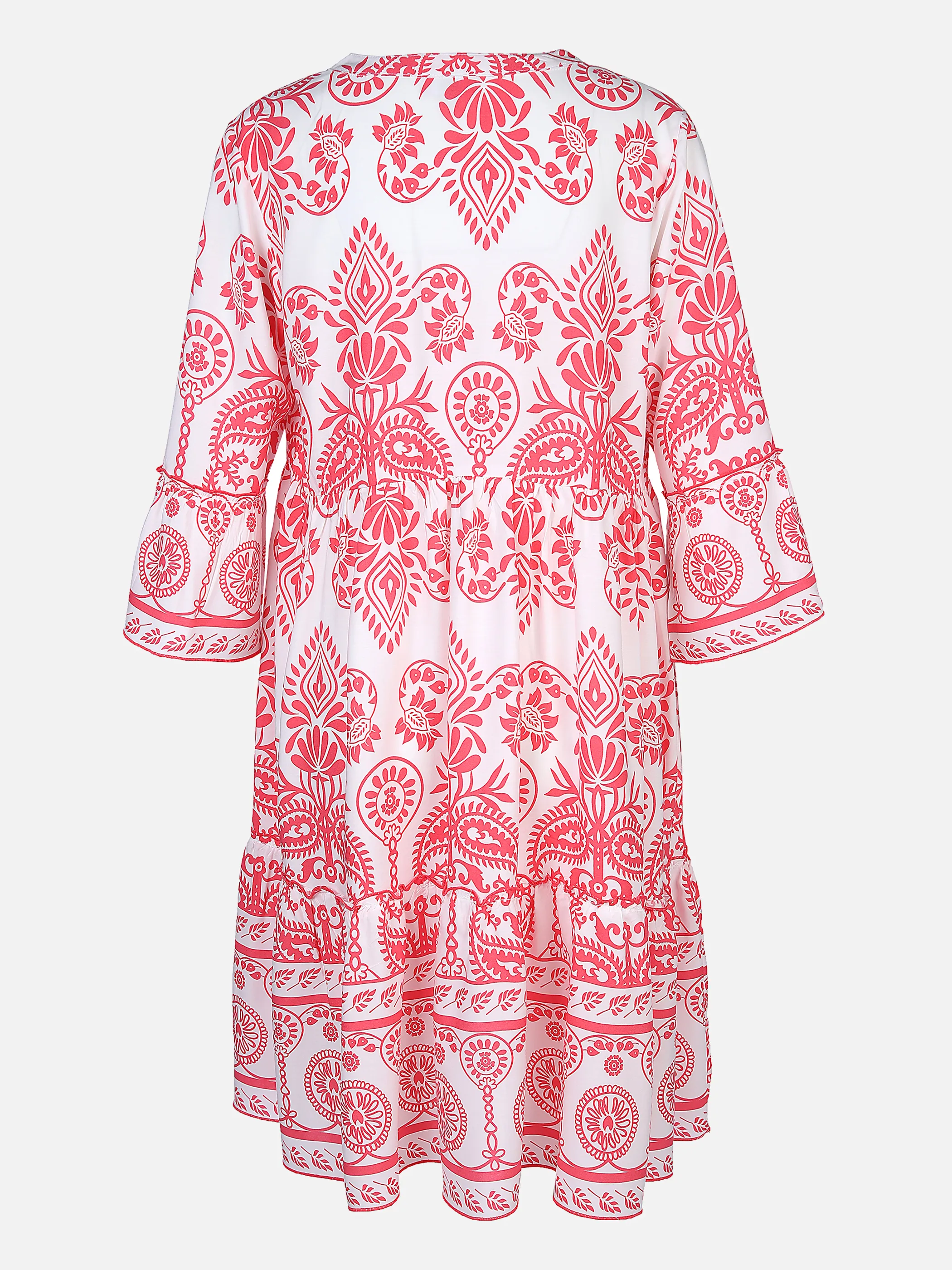 Sure Da-Stufen-Kleid m.Alloverprint Pink 865585 WEIß/SORBE 2