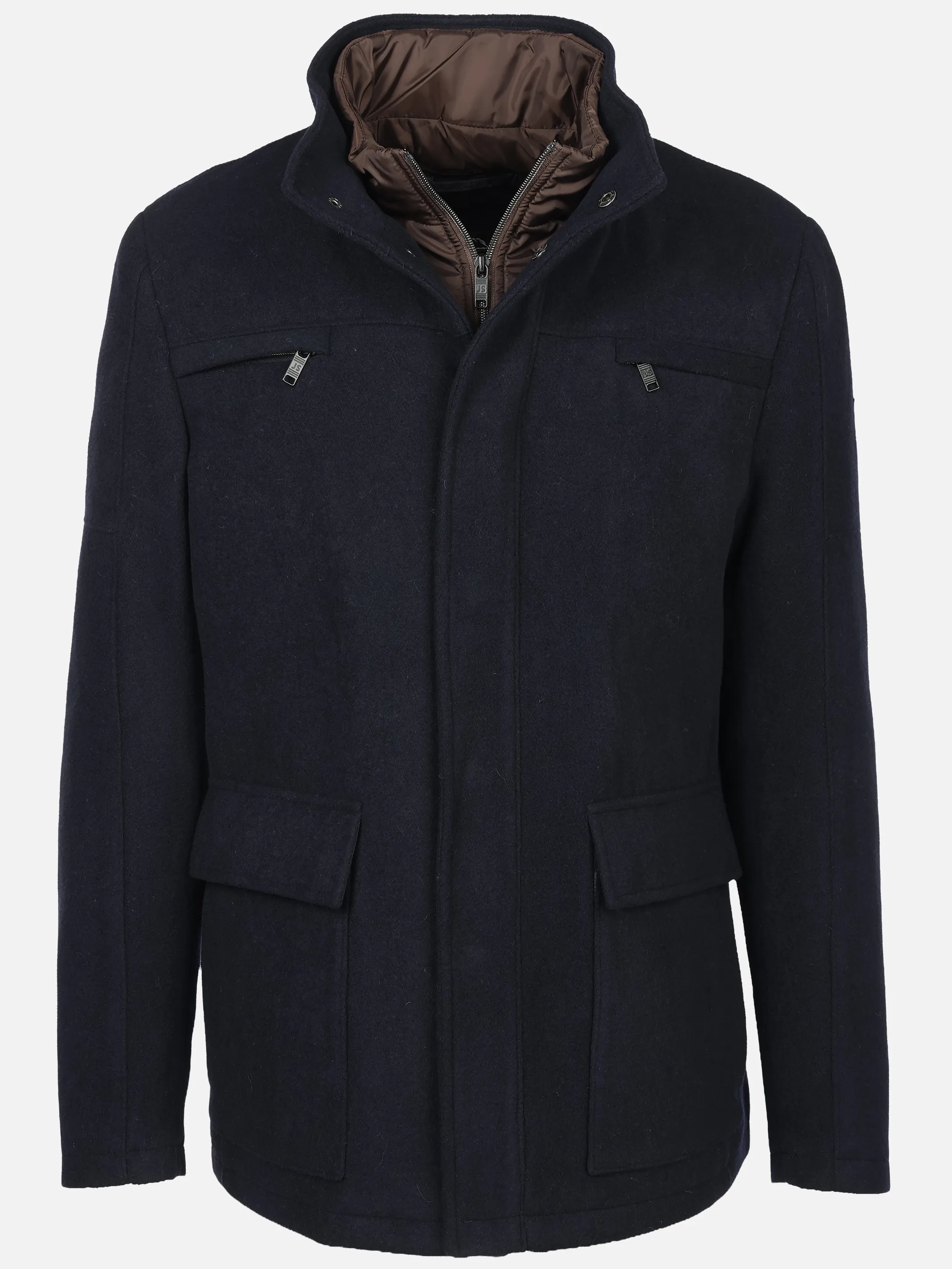 Jim Spencer He. Wolljacke 2in1 Blau 931034 NAVY 1