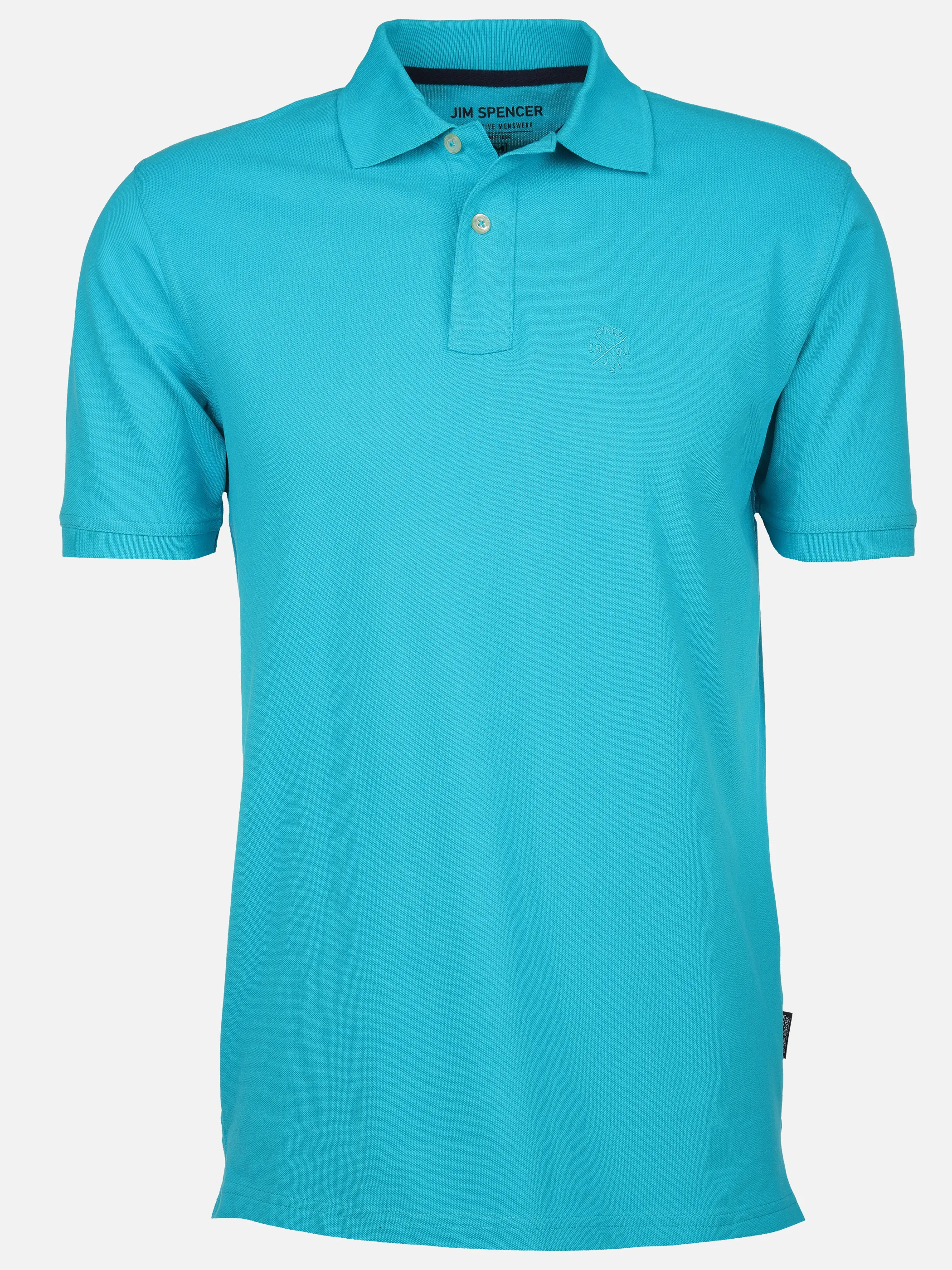 Jim Spencer He. Poloshirt 1/2 Arm uni basic Türkis 890325 POOL 1 Jim Spencer He. Poloshirt 1/2 Arm uni basic Türkis 890325 POOL 1