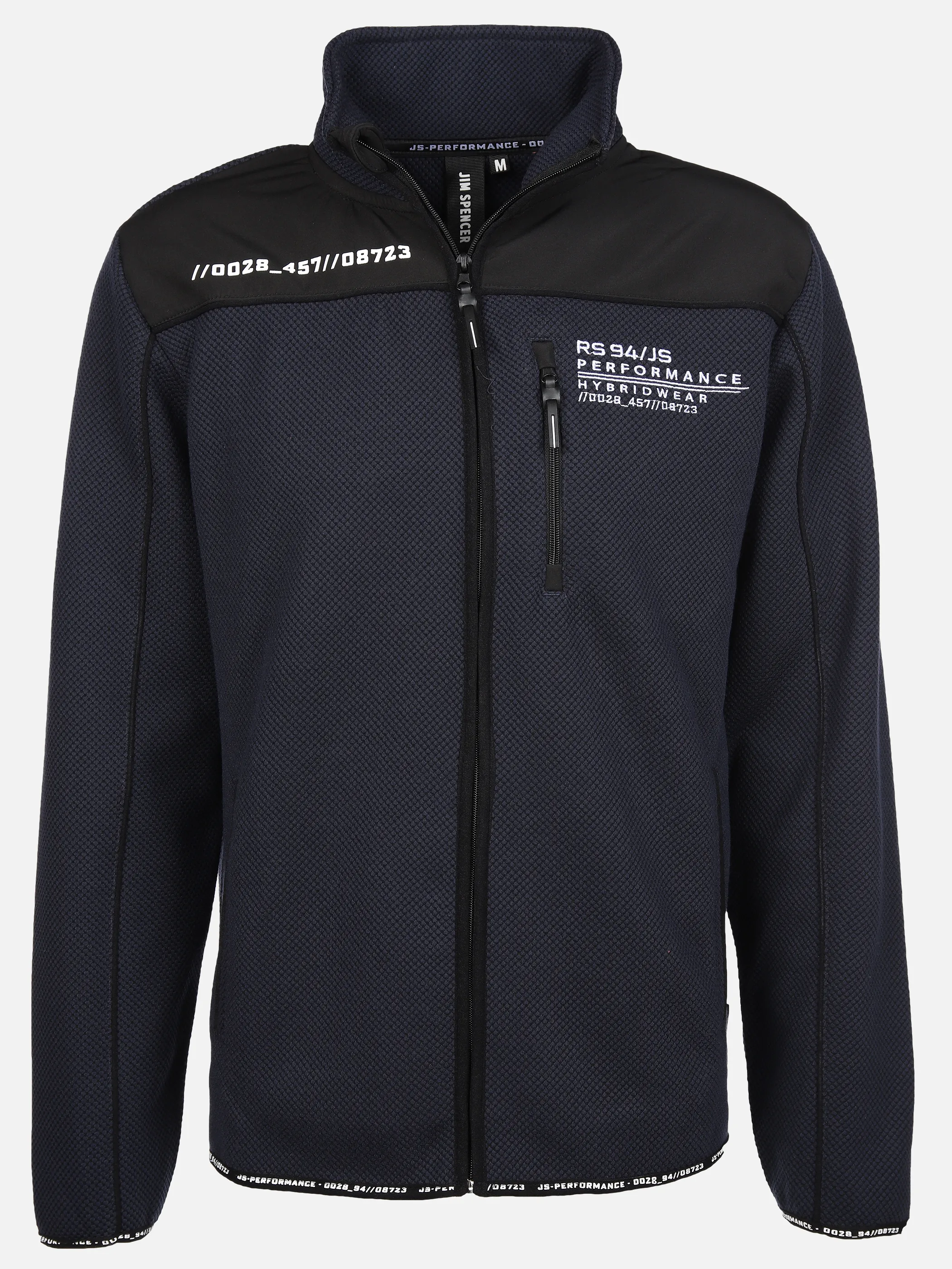 Jim Spencer He. Fleecejacke RV Appli Blau 888352 NAVY 1 Jim Spencer He. Fleecejacke RV Appli Blau 888352 NAVY 1