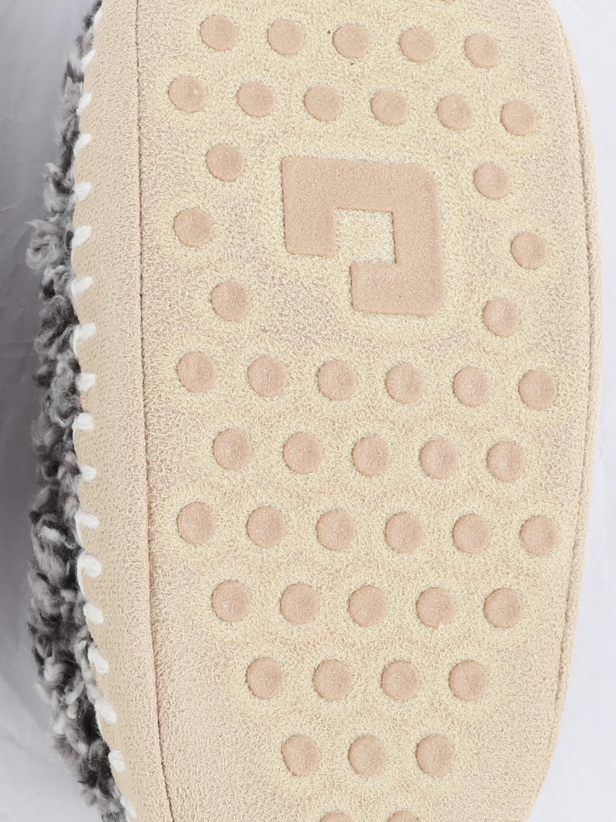 Da. Hausschuhsocken ABS Grau 914556 GRAU 2 Da. Hausschuhsocken ABS Grau 914556 GRAU 2