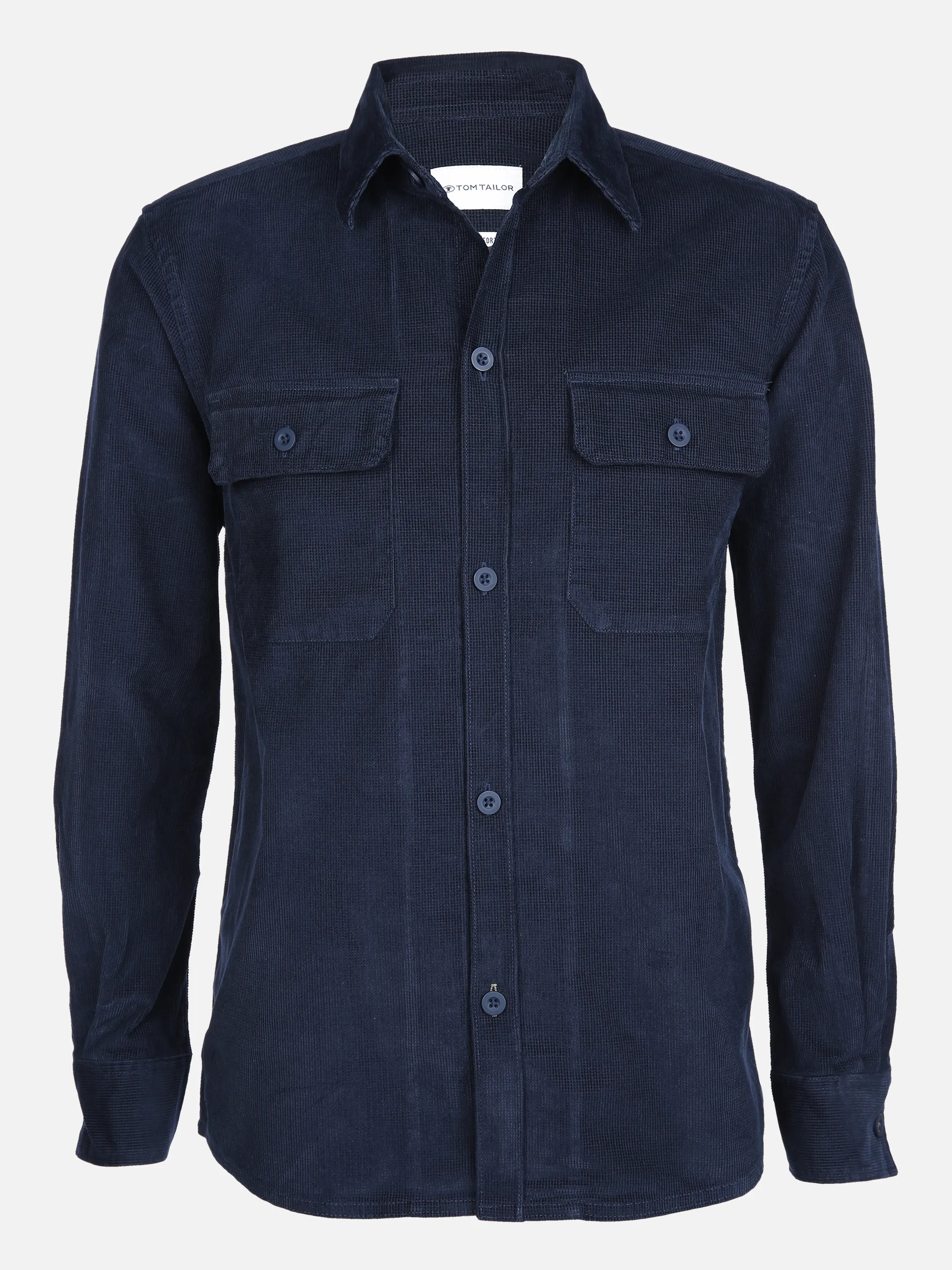Tom Tailor 1026866 comfort waffle corduro Blau 856789 10302 1