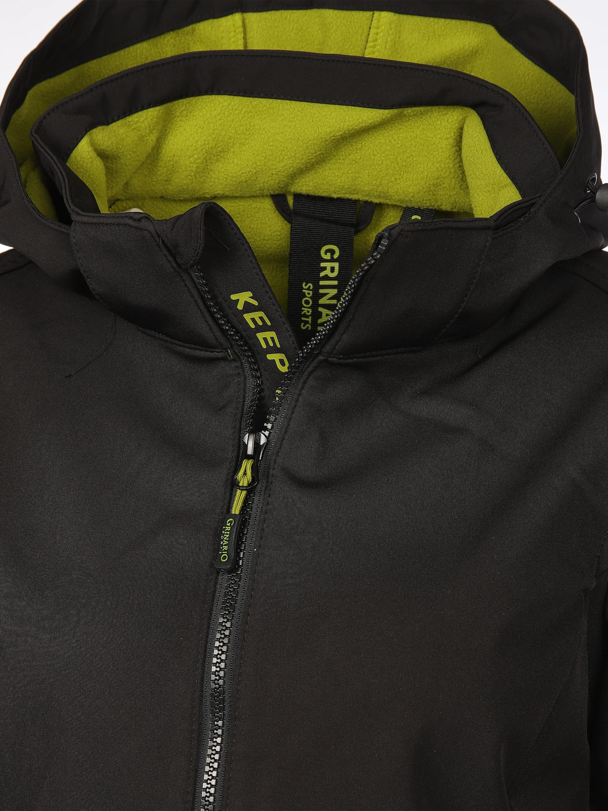 Grinario Sports Da-Softshelljacke m. Kapuze Schwarz 912552 BLACK 4