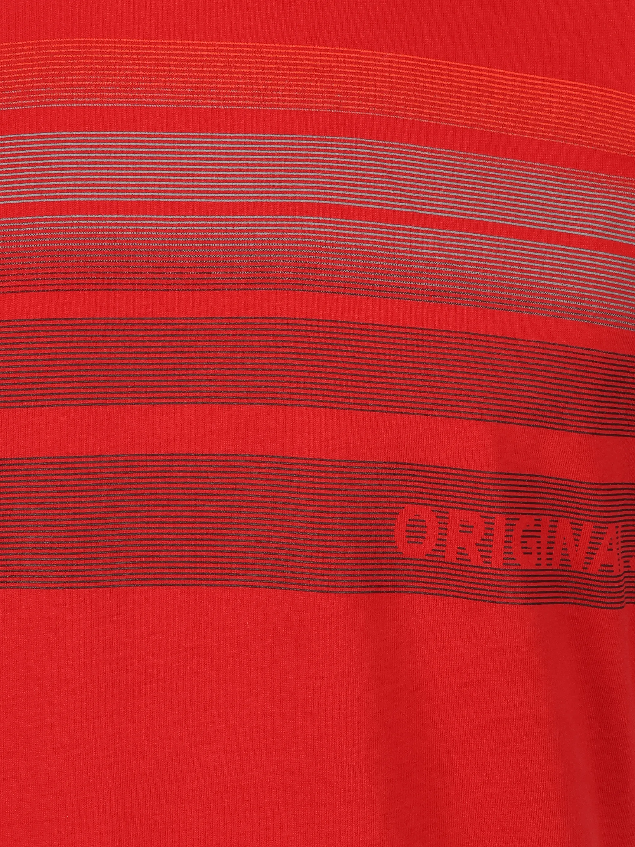 Jim Spencer He. T-Shirt 1/2 Arm Streifenpr Rot 926457 RED 3