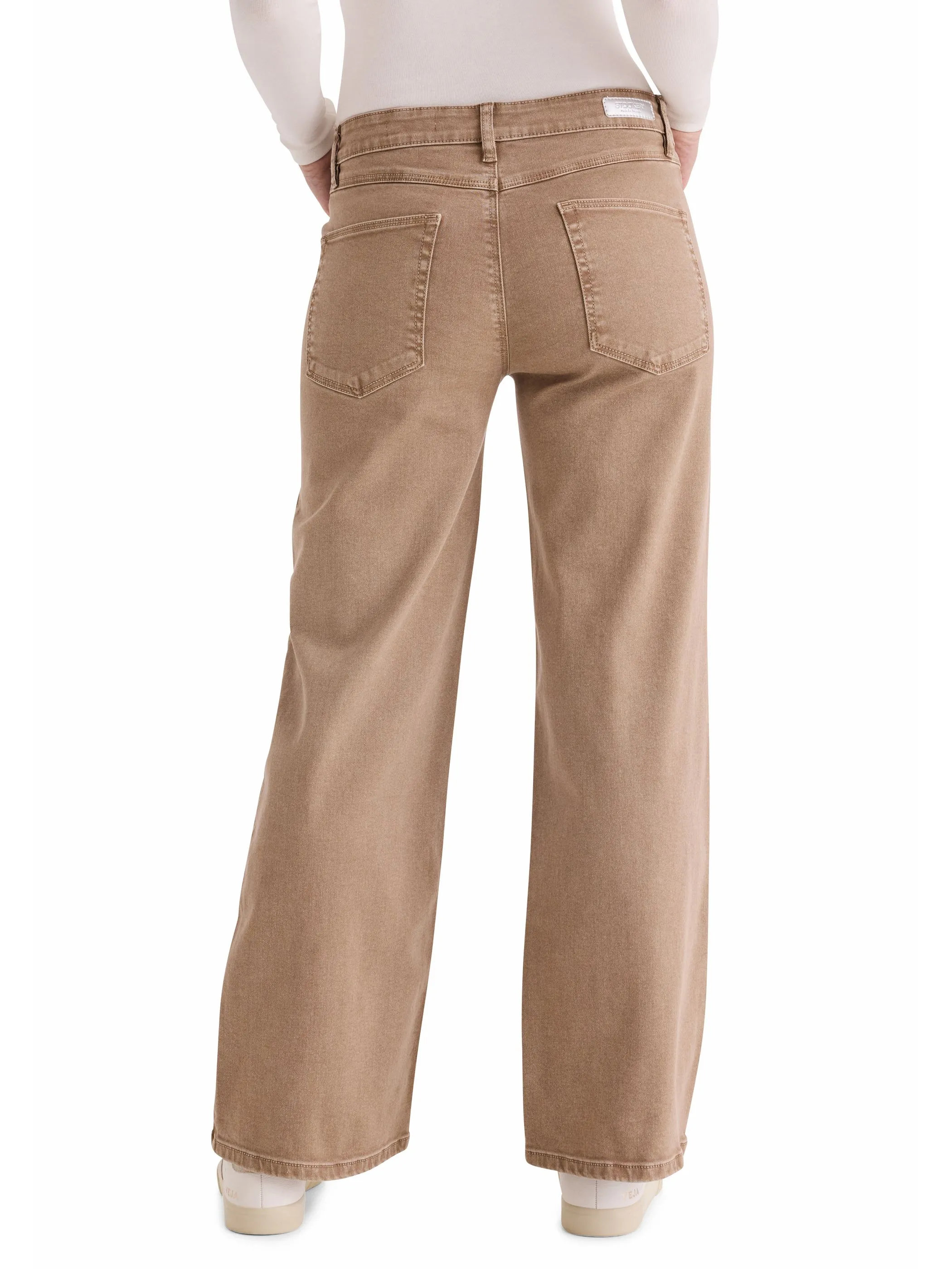 Stooker DOB 22420020008153 Da. Hosen lang, Beige 936929 8153 2