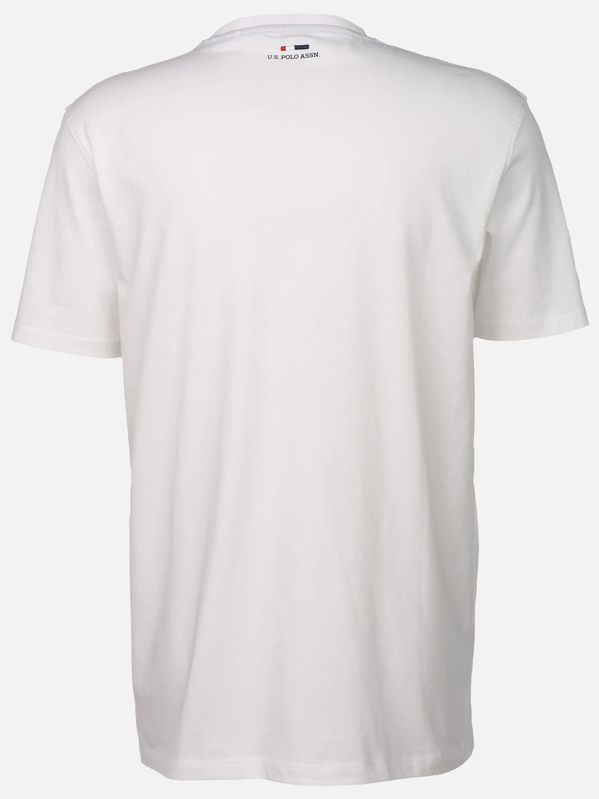 U.S. Polo Assn. He. T-Shirt 1/2 Arm NR3 Reiter Weiß 924150 100 WHITE 2