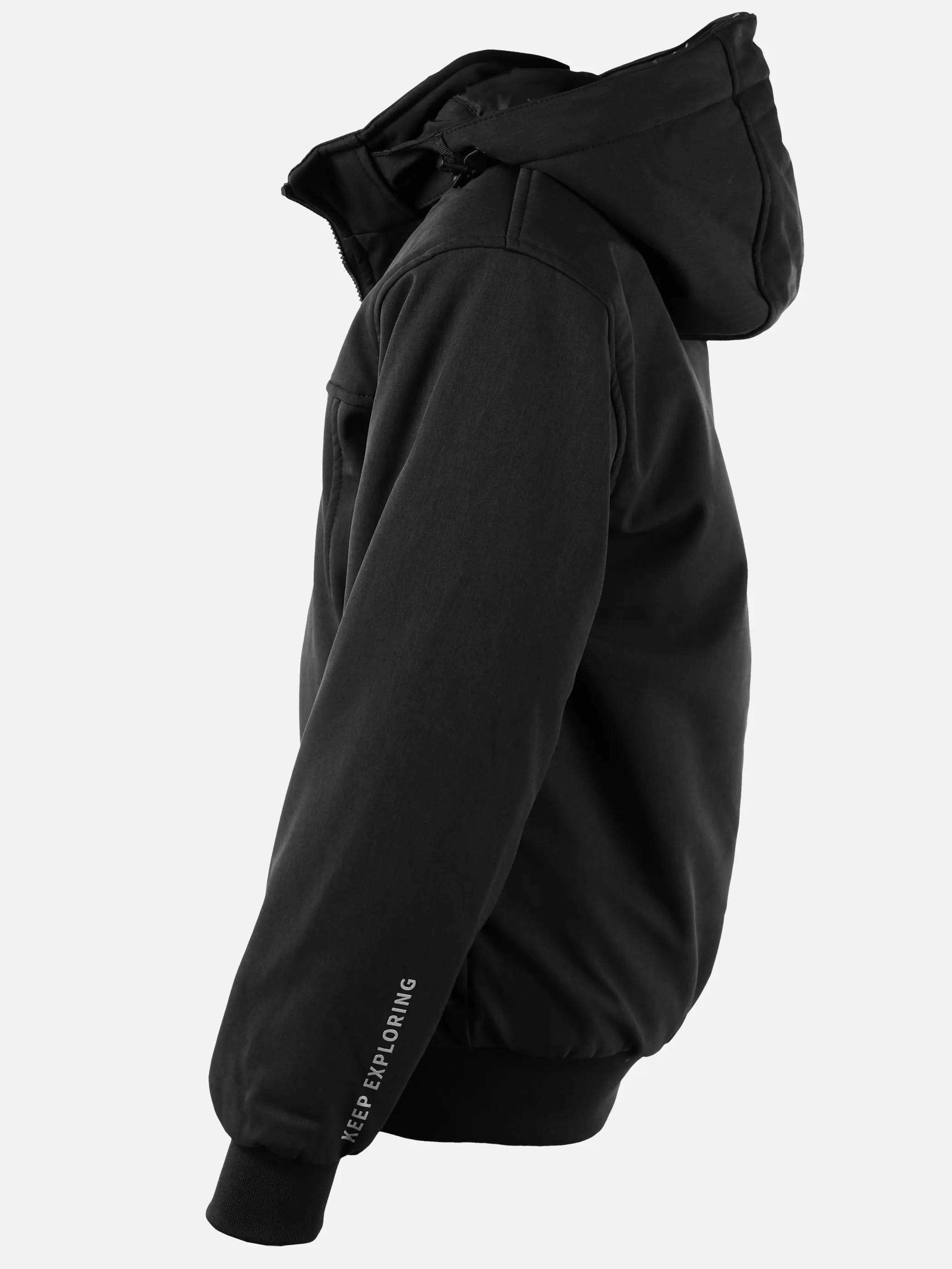 Grinario Sports TB- Softshell Jacke Schwarz 912690 BLACK 3