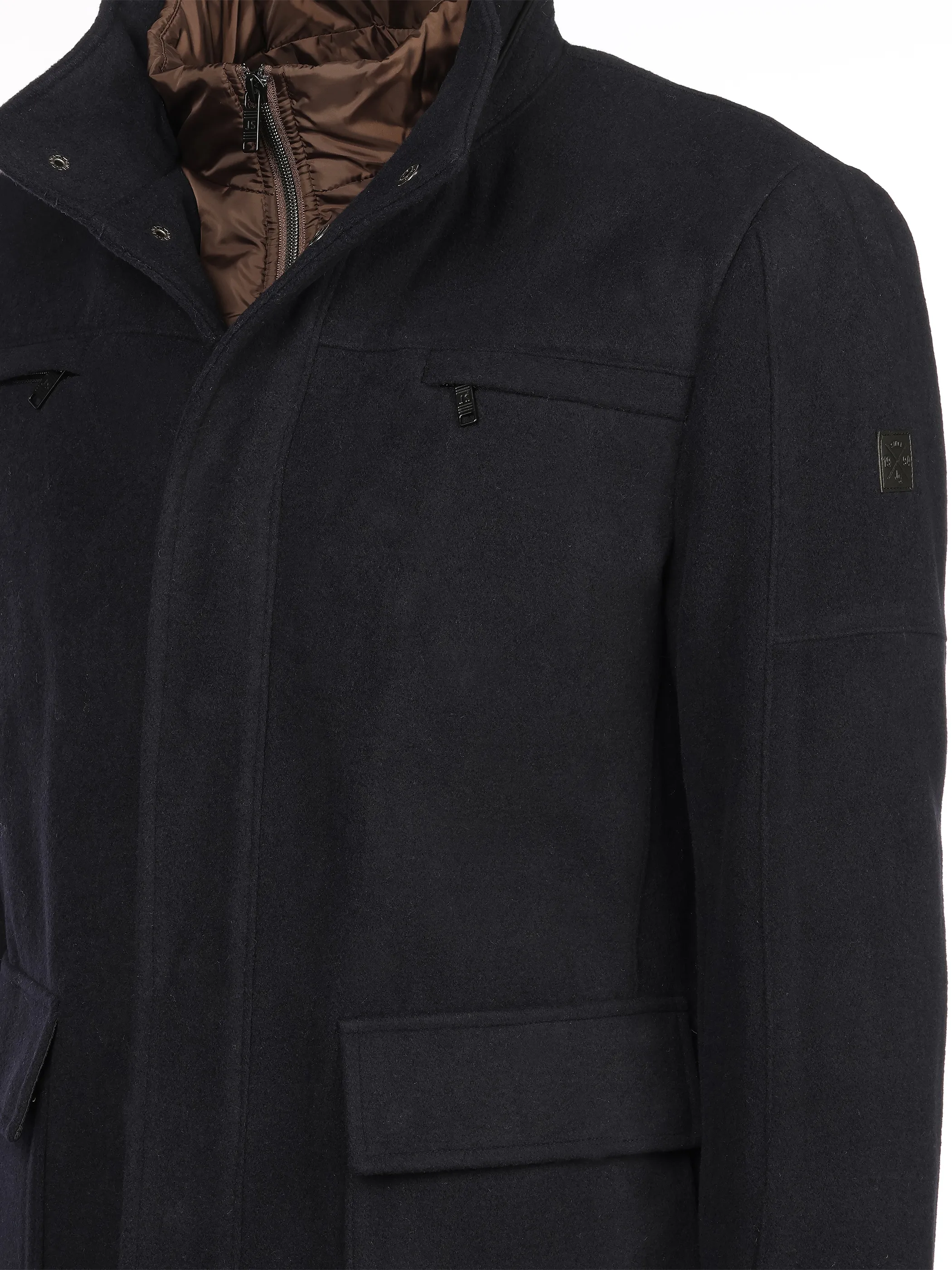 Jim Spencer He. Wolljacke 2in1 Blau 931034 NAVY 4