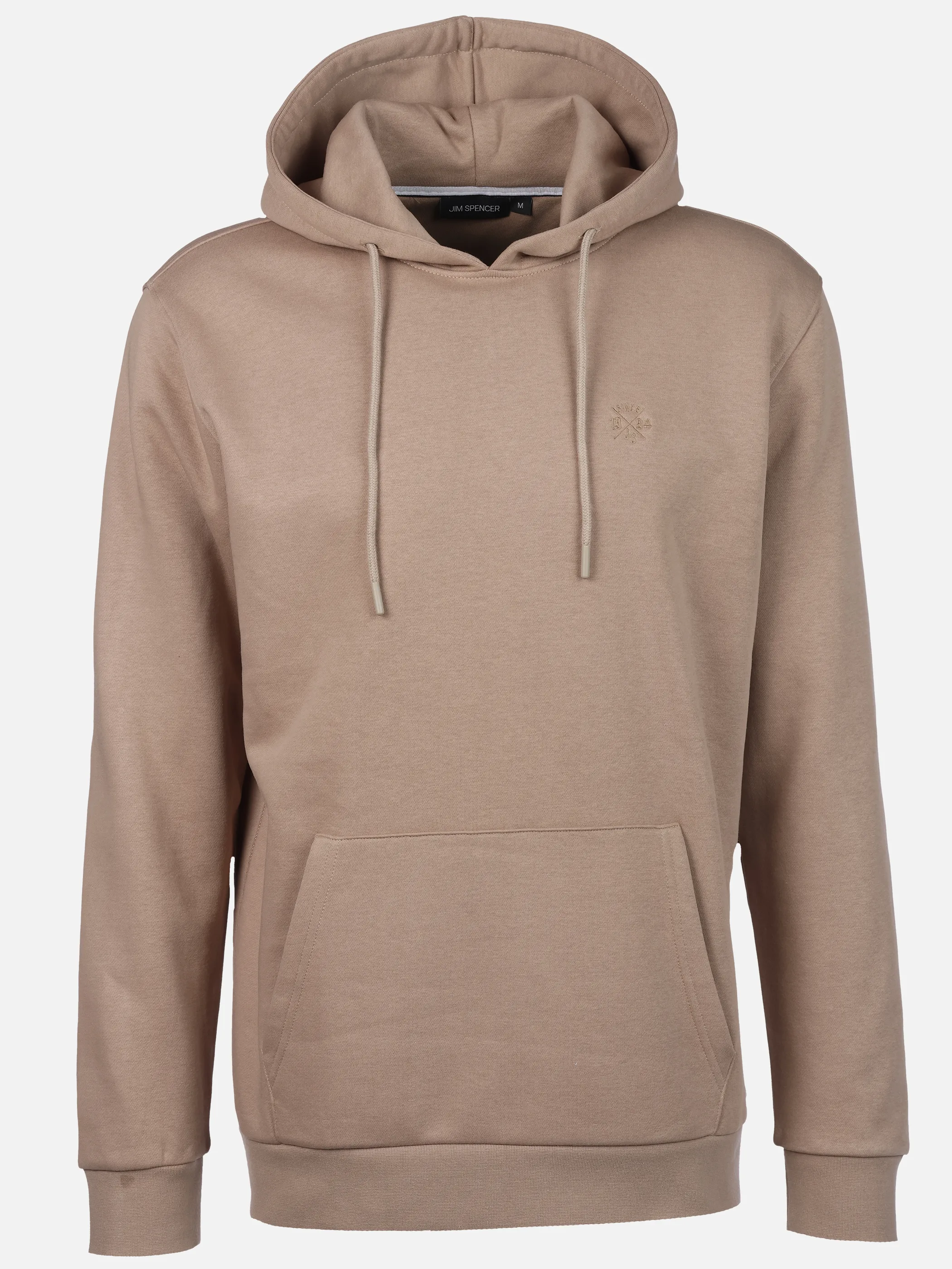 Jim Spencer He. Kapuzensweatshirt kangaroo seasonal Grau 919311 STONE 1 Jim Spencer He. Kapuzensweatshirt kangaroo seasonal Grau 919311 STONE 1