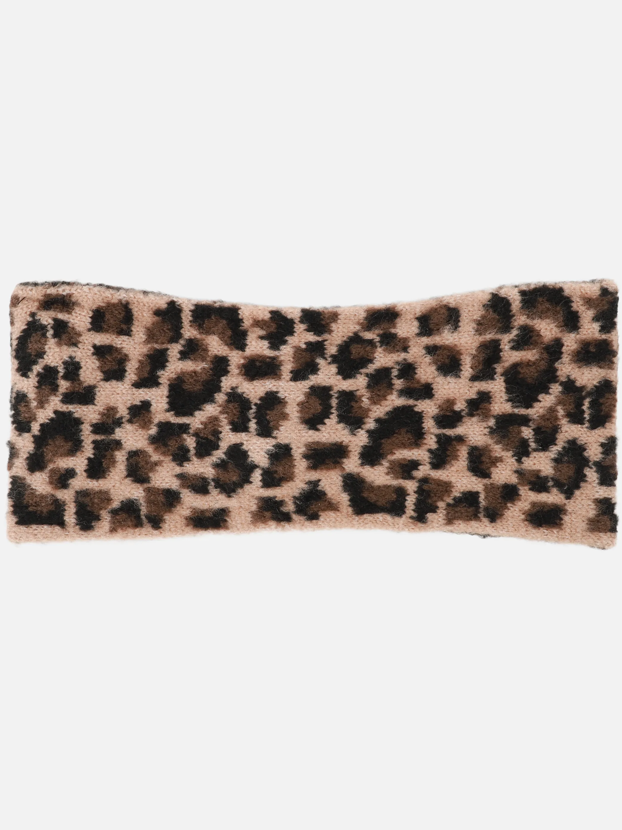 Sure Da-Stirnband m. Leoprint Schwarz 929408 BLACKCAMEL 2