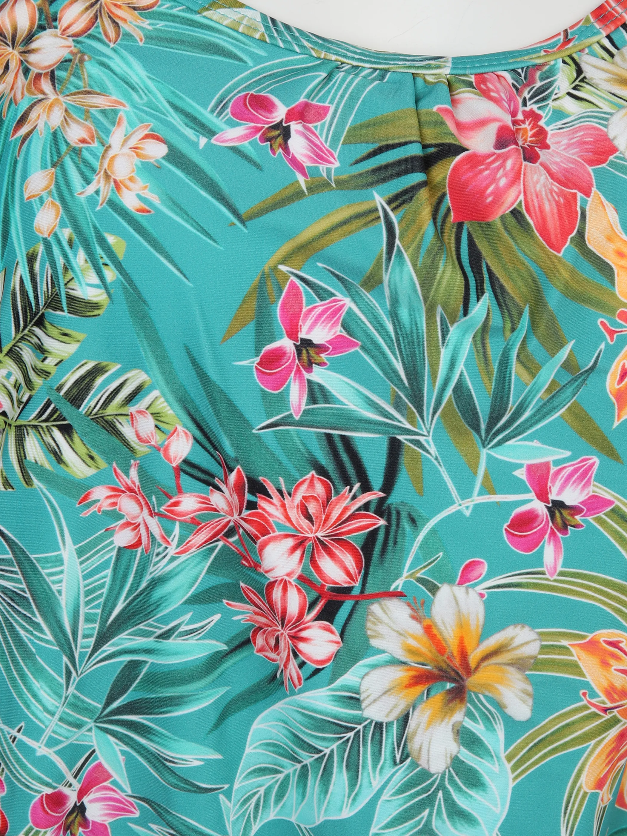 Grinario Sports Da-Tankini Top mit Druck Grün 877029 GREEN AOP 3