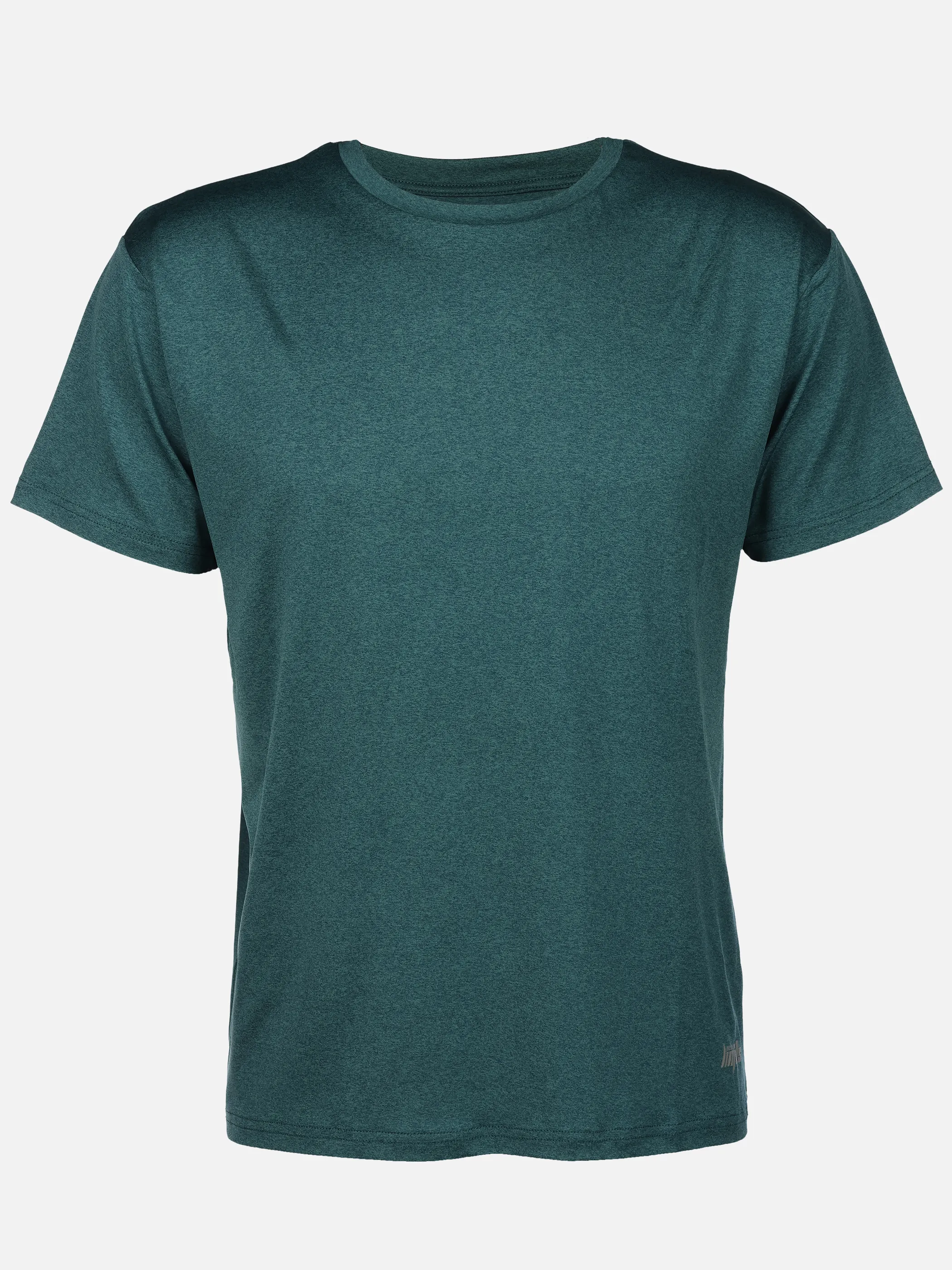 Grinario Sports He-Sport T-Shirt, meliert Türkis 921209 PETROL 1