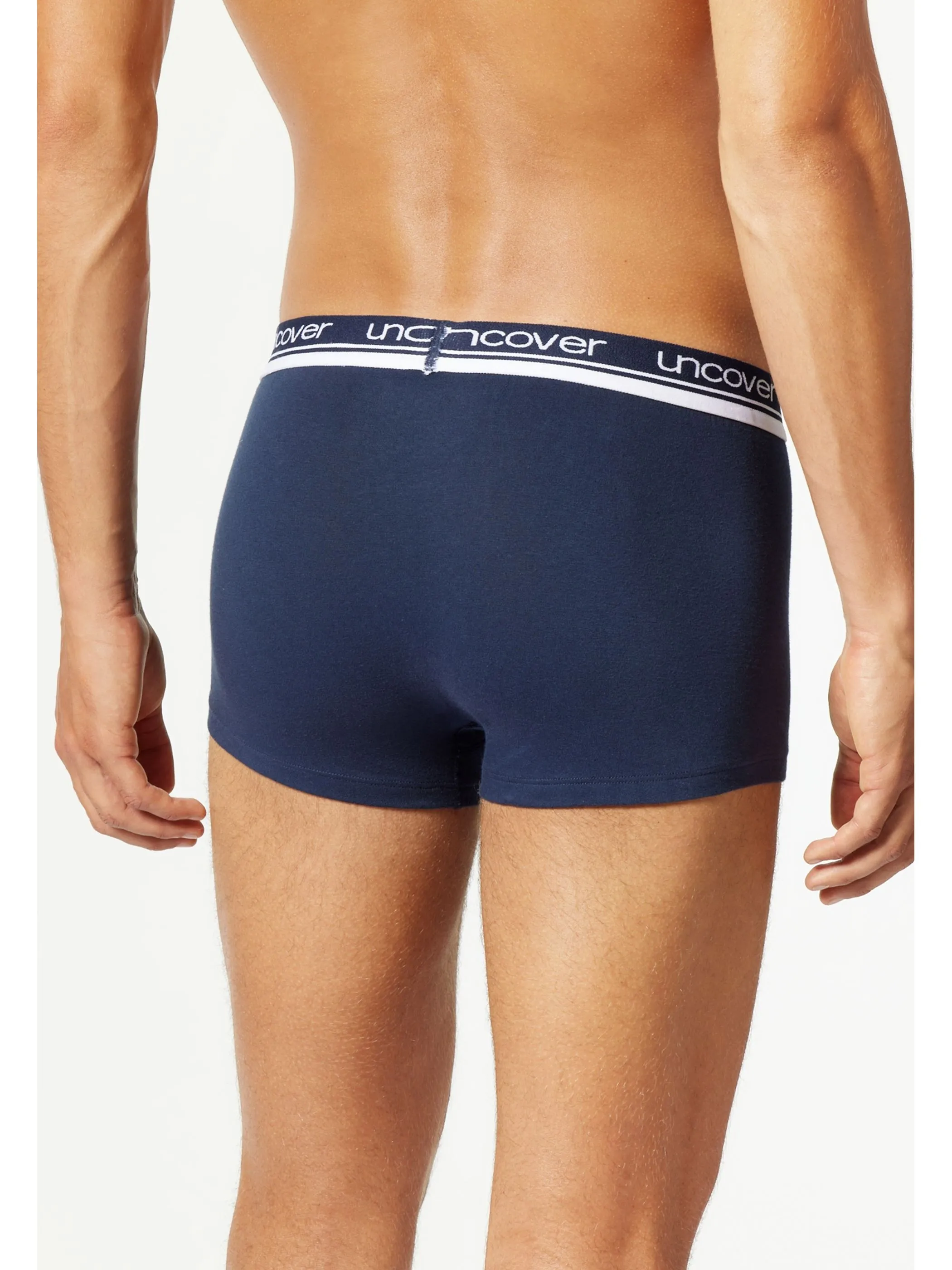 UNCOVER by Schiesser 173905 3PACK Shorts Blau 913983 803 2