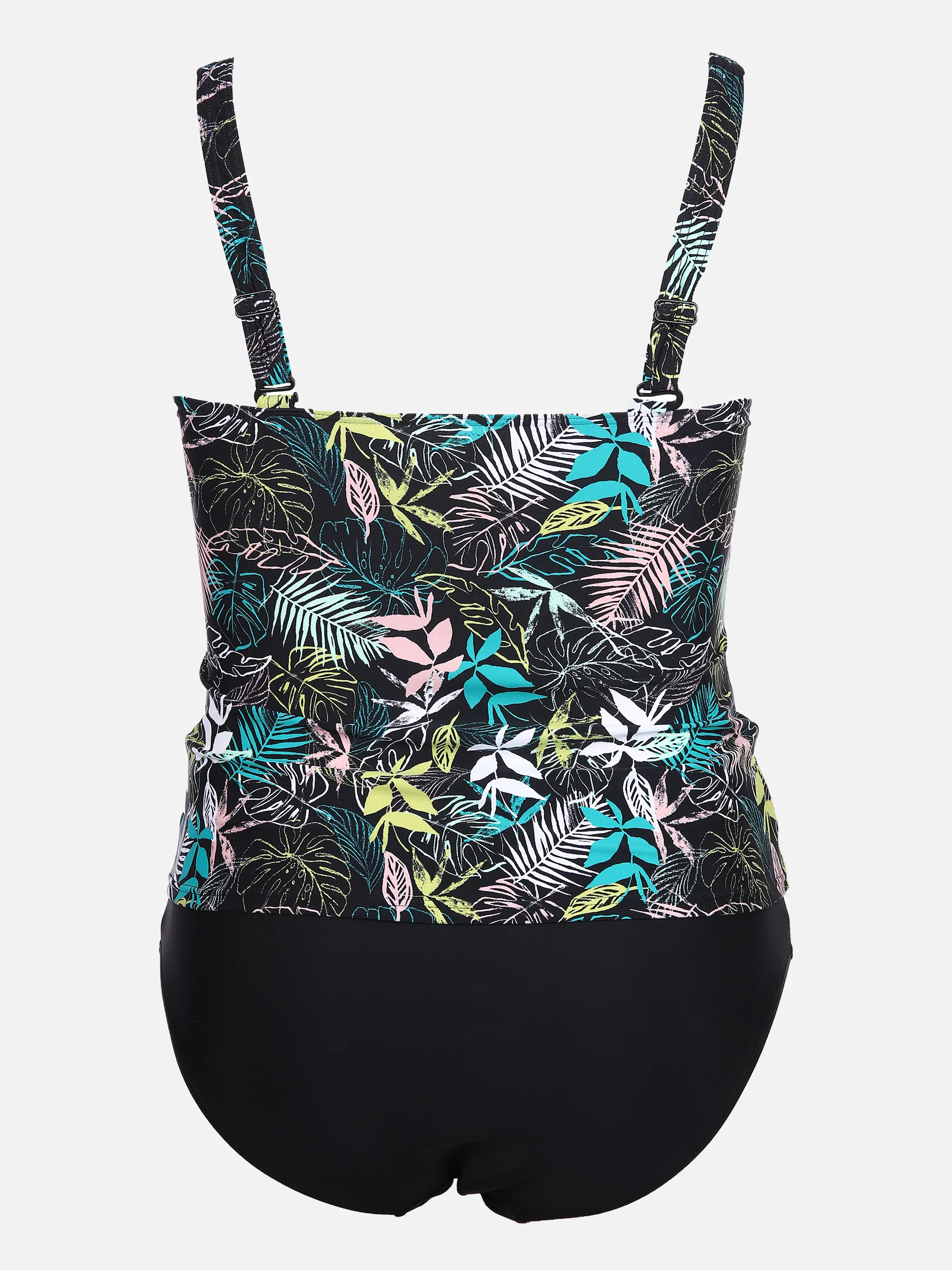 Sonja Blank Da-Gr. Größen Tankini-Set Schwarz 851138 BLACK/PURP 2 Sonja Blank Da-Gr. Größen Tankini-Set Schwarz 851138 BLACK/PURP 2